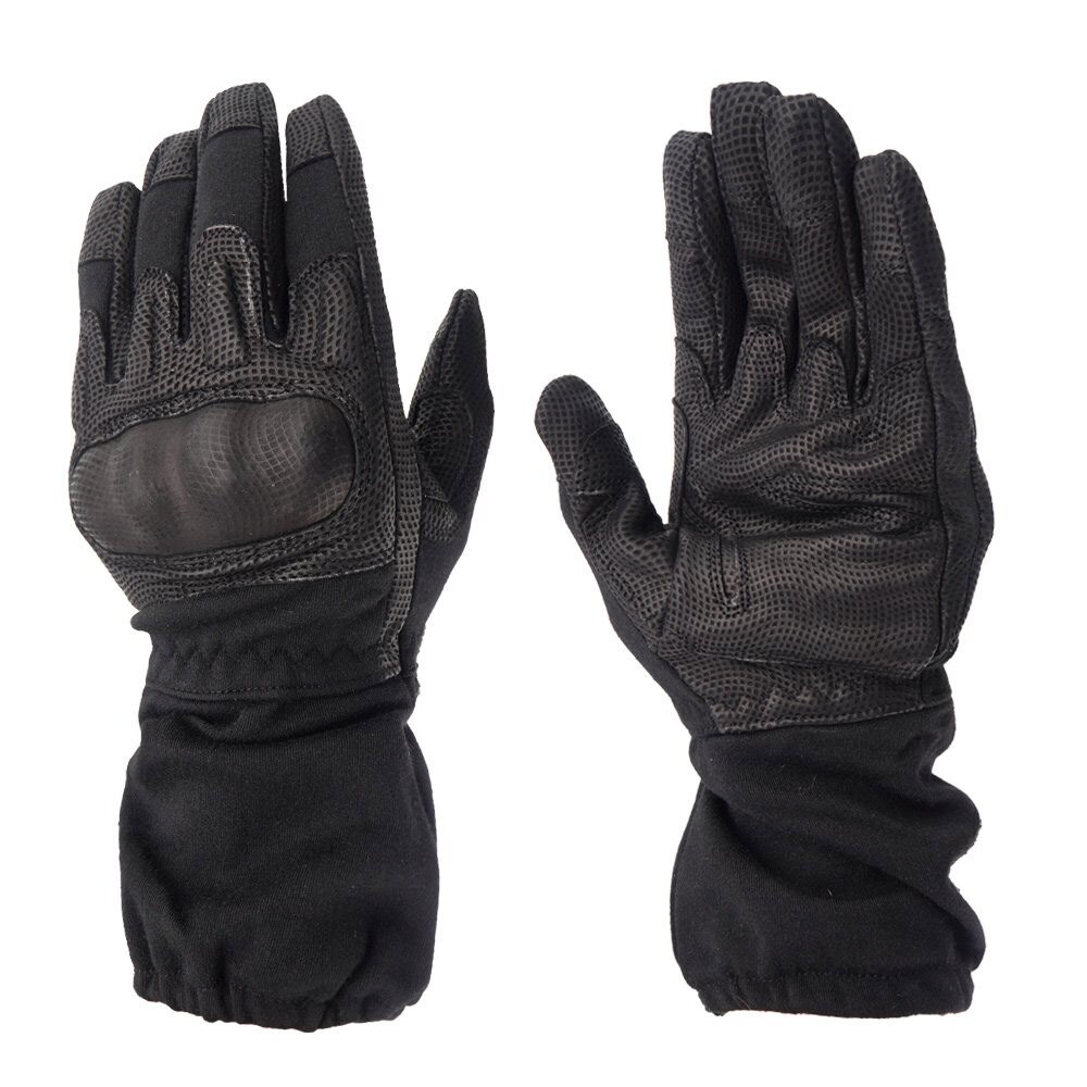 Nehořlavé rukavice Mil-Tec Action Black