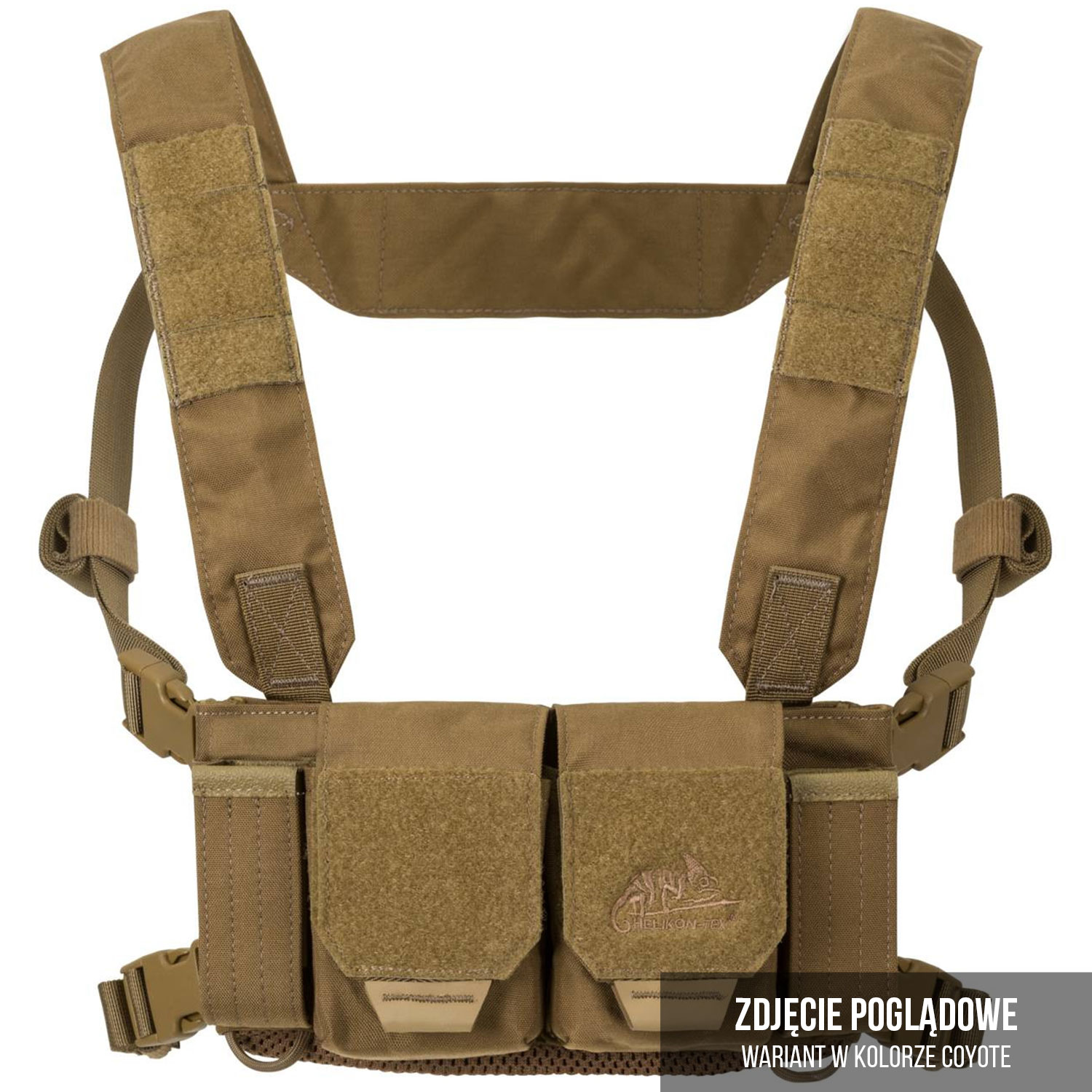 Taktická vesta typu Chest Rig Helikon-Tex Competition MultiGun - US Woodland