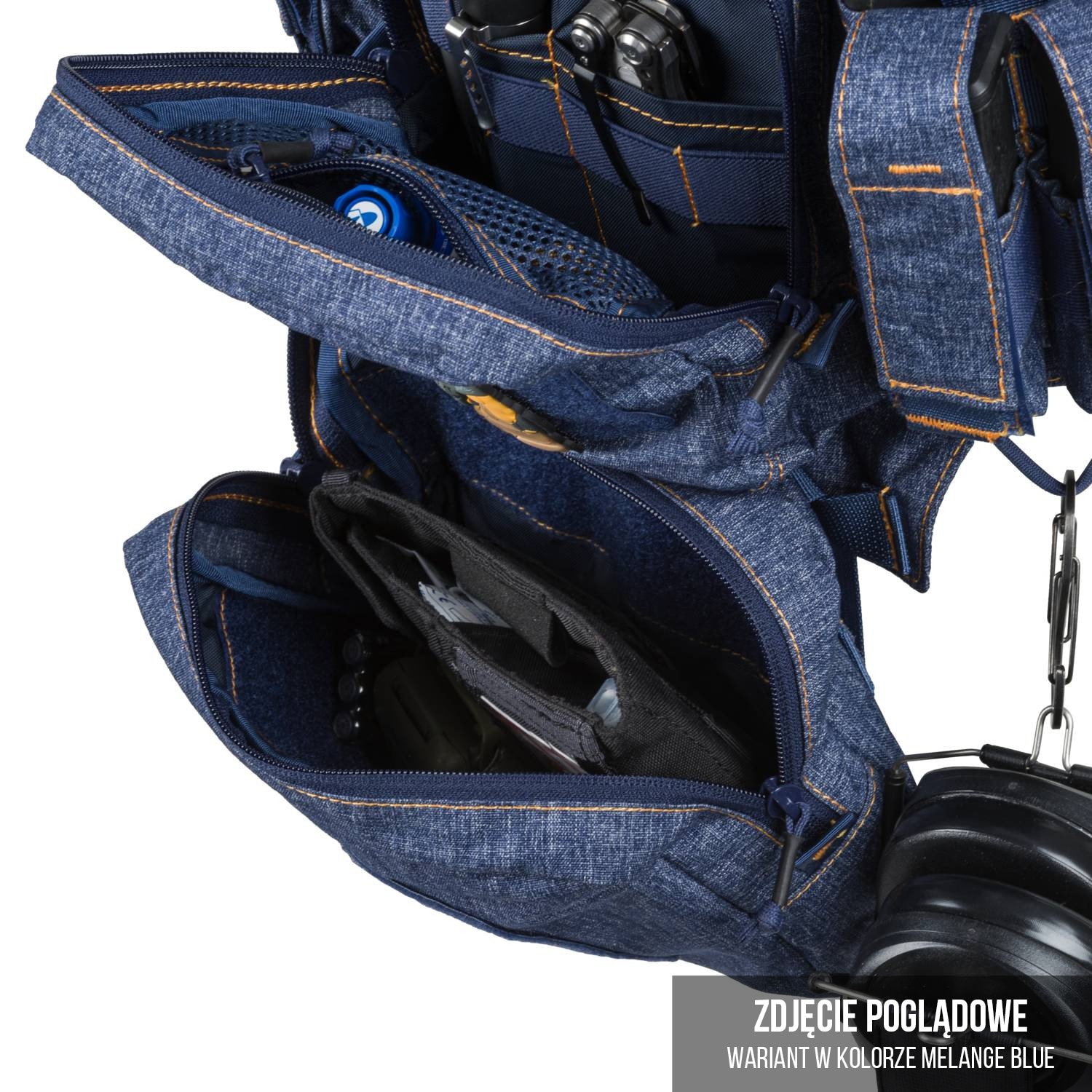 Taktická vesta Helikon-Tex Training Mini Rig Nylon - Melange Grey