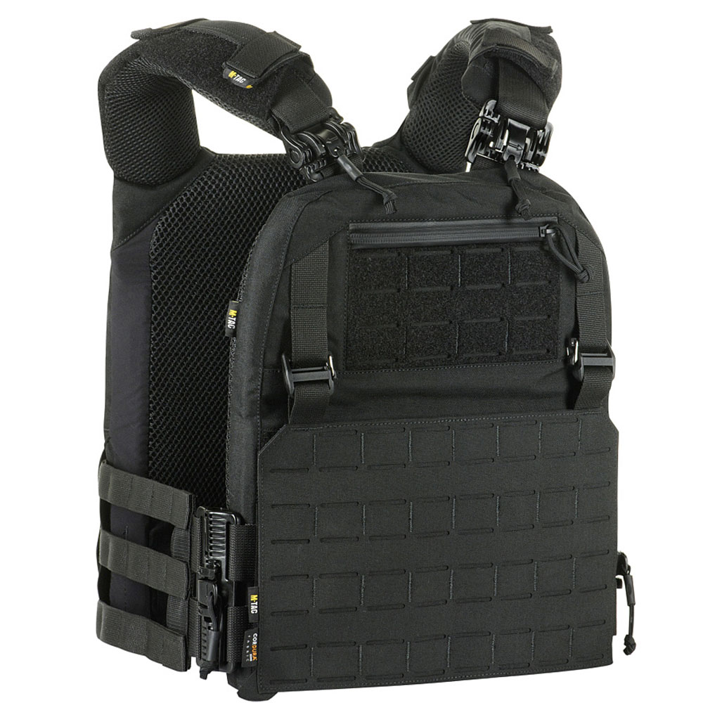 Taktická vesta typu Plate Carrier M-Tac Cuirass Fast QRS Gen. II Black - pro pláty L/XL
