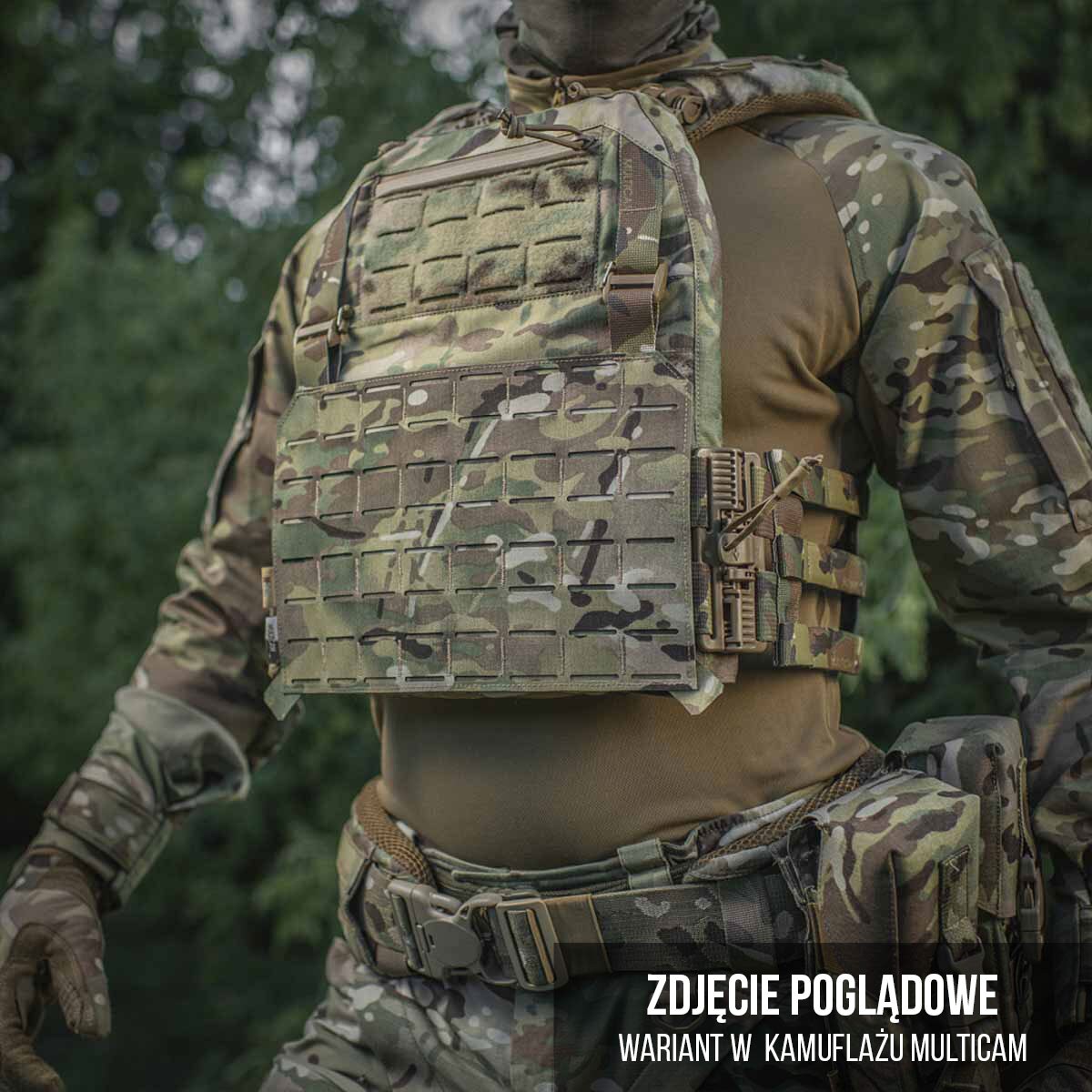 Taktická vesta typu Plate Carrier M-Tac Cuirass Fast QRS Gen. II Black - pro pláty L/XL