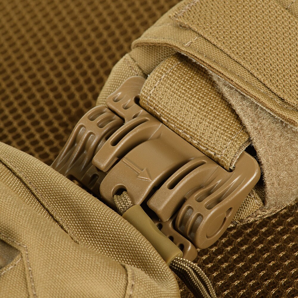 Taktická vesta typu Plate Carrier M-Tac Cuirass Fast QRS Gen. II Coyote - pro pláty L/XL