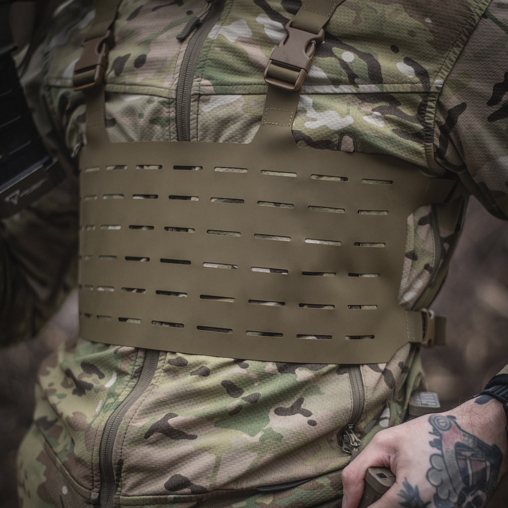 Taktická vesta typu Chest Rig M- Tac Palianytsia Elite - Coyote