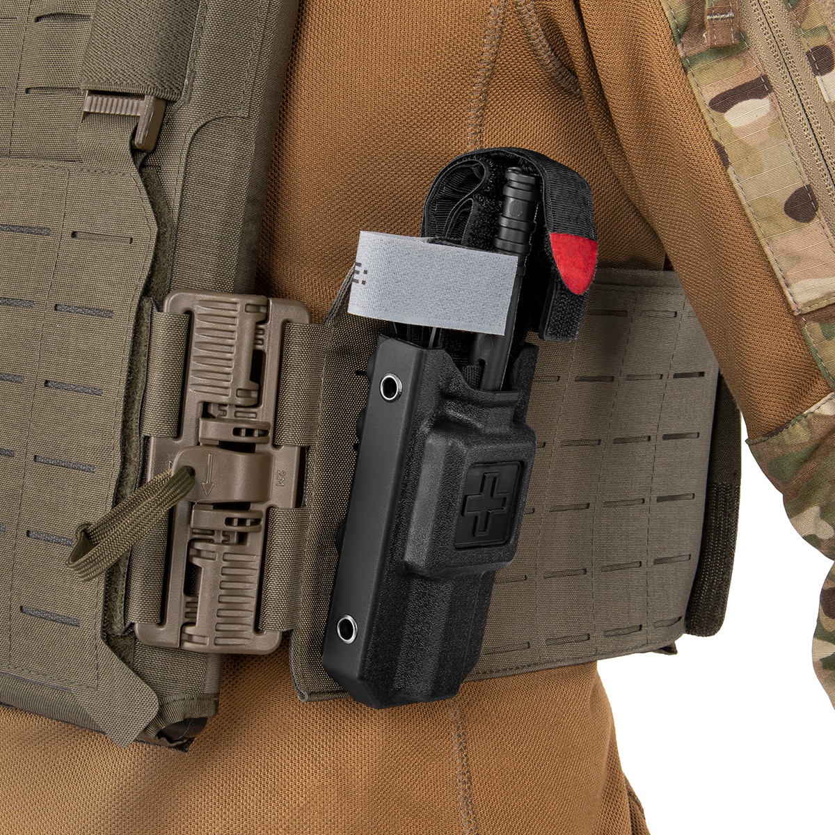 Sumka JB Tacticals MOLLE ABS na taktický škrtidlo - Black