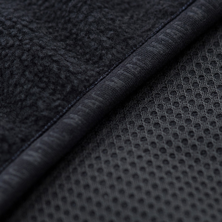 Fleesová mikina M-Tac Lite Microfleece Hoodie – Dark Navy Blue