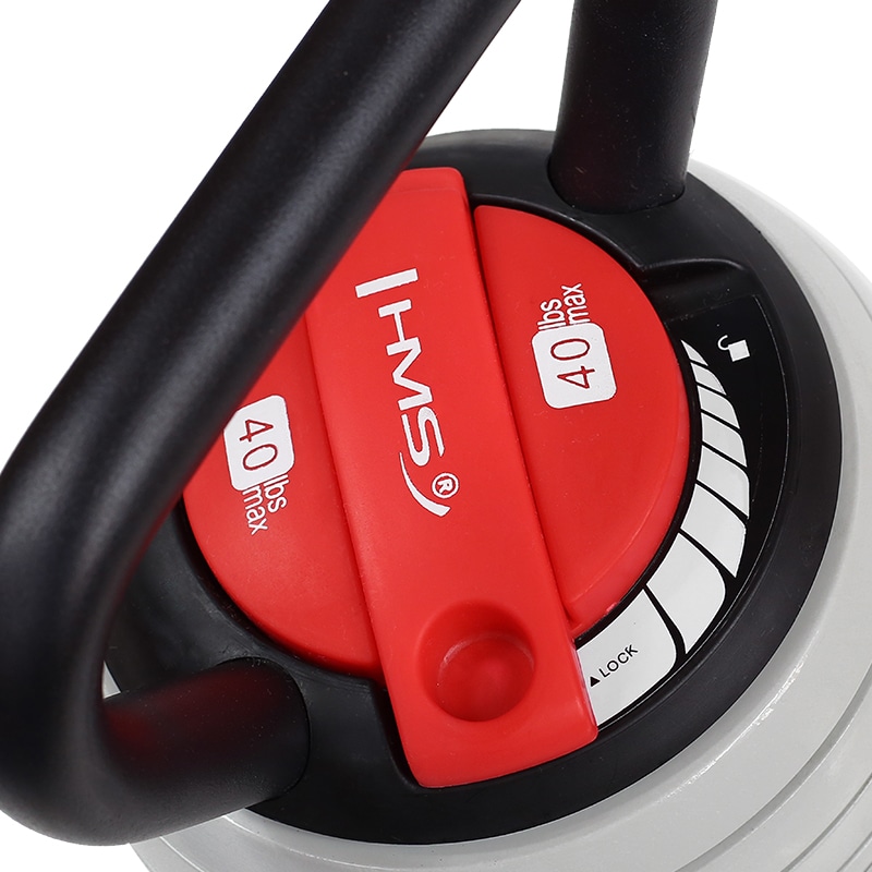 Kettlebell HMS s nastavitelným zatížením KR40