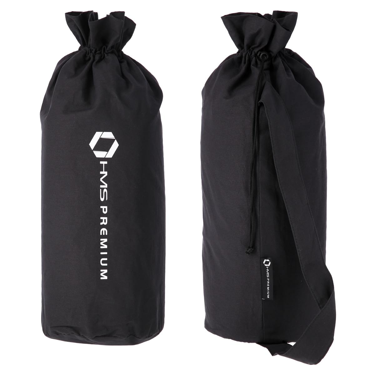 Podložka s polštářem pro akupresuru HMS Premium AKM01 - černá/oranžová