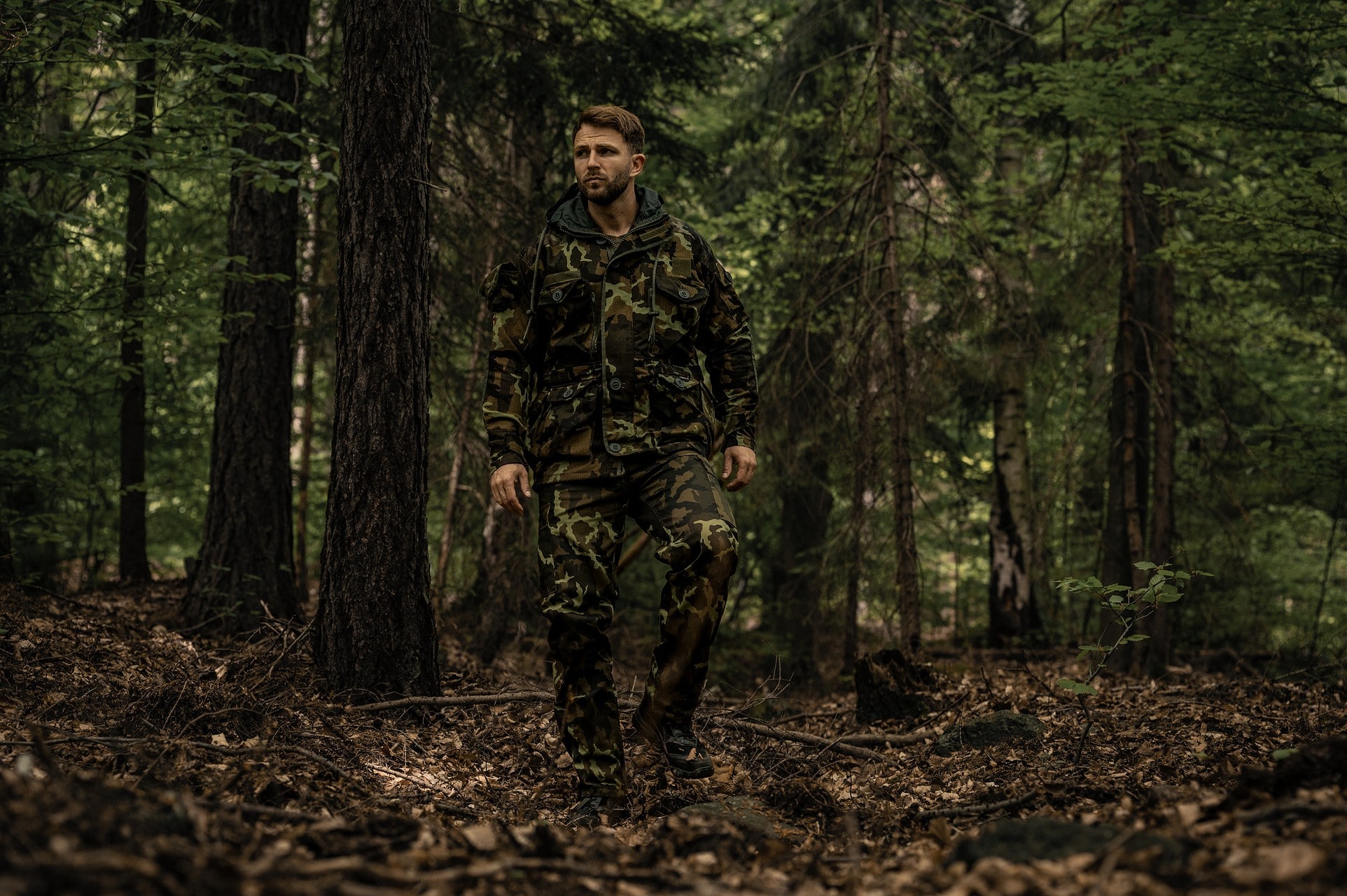 Bunda MFH Commando Smock RipStop - M95 CZ Camo