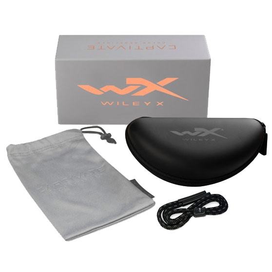 Taktické brýle Wiley X WX Aspect Captivate – Polarized Green Mirror / Matte Black