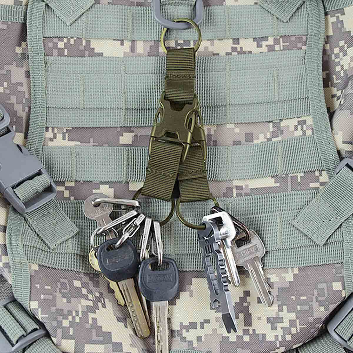 Přívěsek Camo Military Gear KC3 - Olive