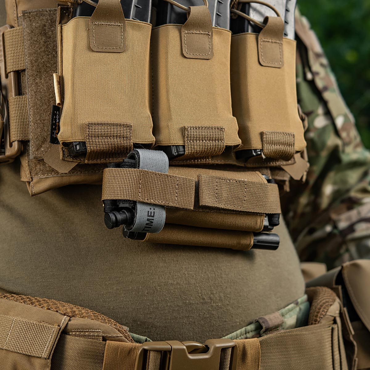 Smuke M-Tac s velcro na taktickou stazu Gen. 5 - Coyote