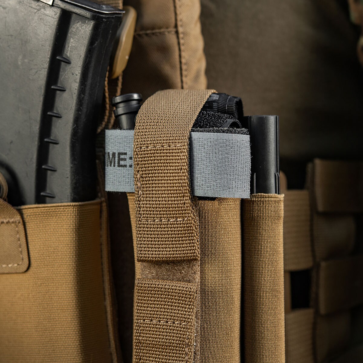 Smuke M-Tac s velcro na taktickou stazu Gen. 5 - Coyote