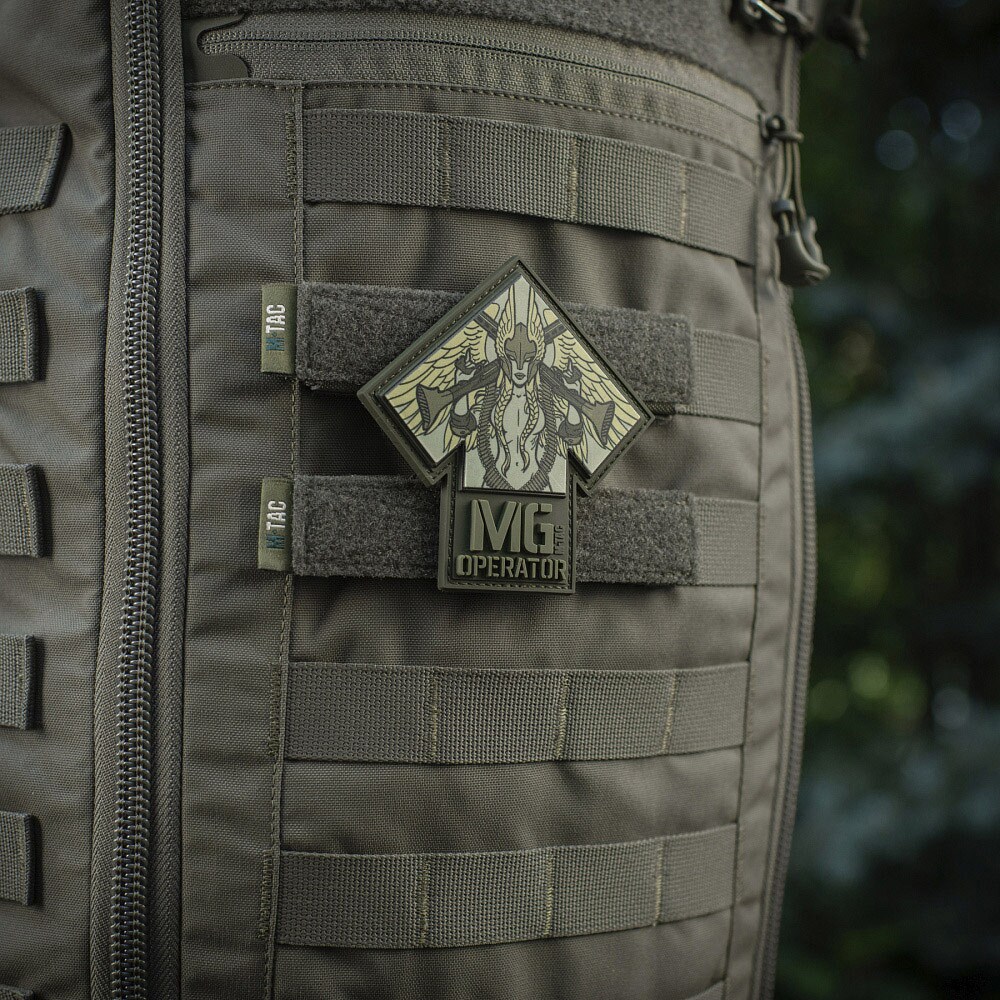 Panel na nášivky M-Tac MOLLE 120 × 26 mm – Ranger Green