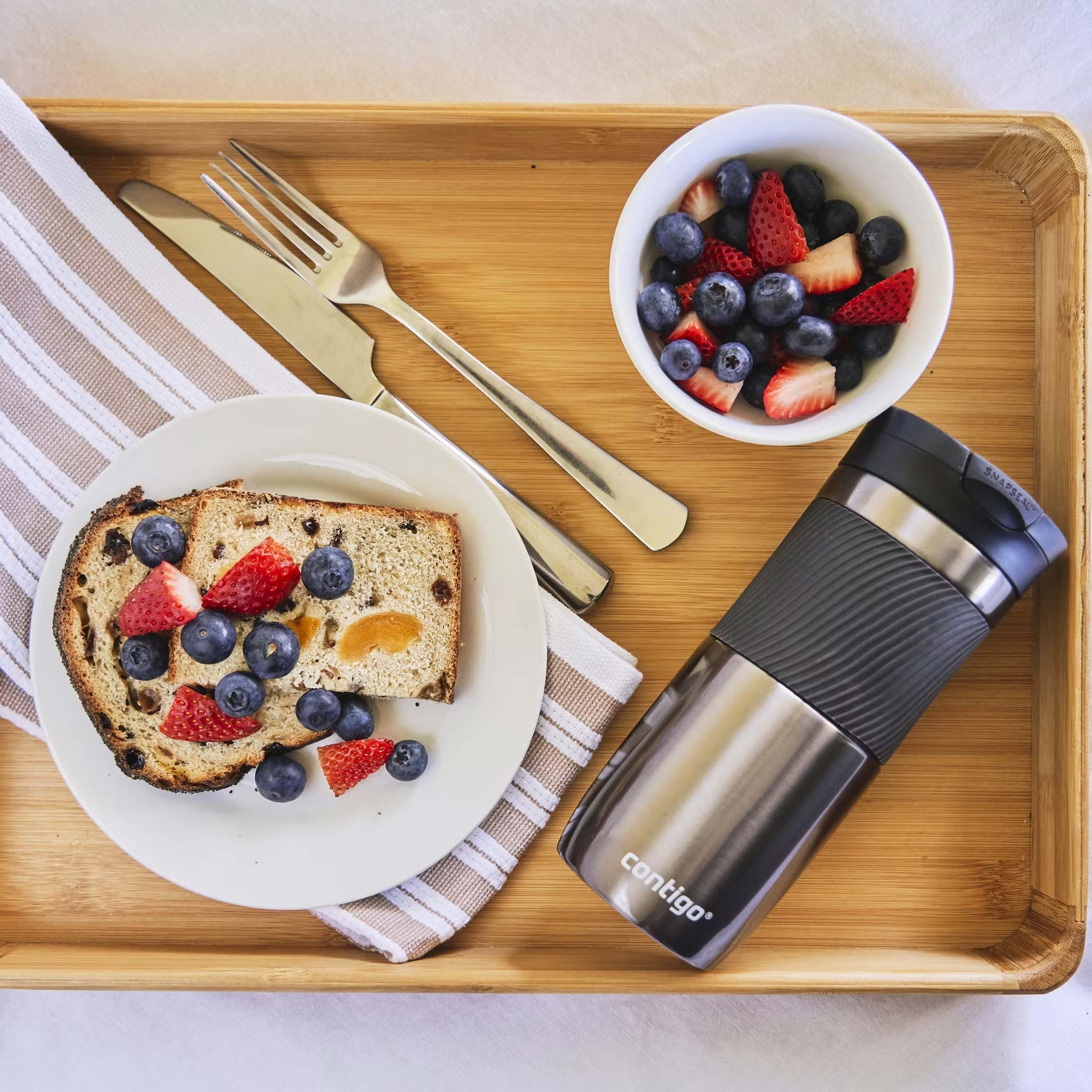 Termální hrnek Contigo Byron 470 ml - Gunmetal