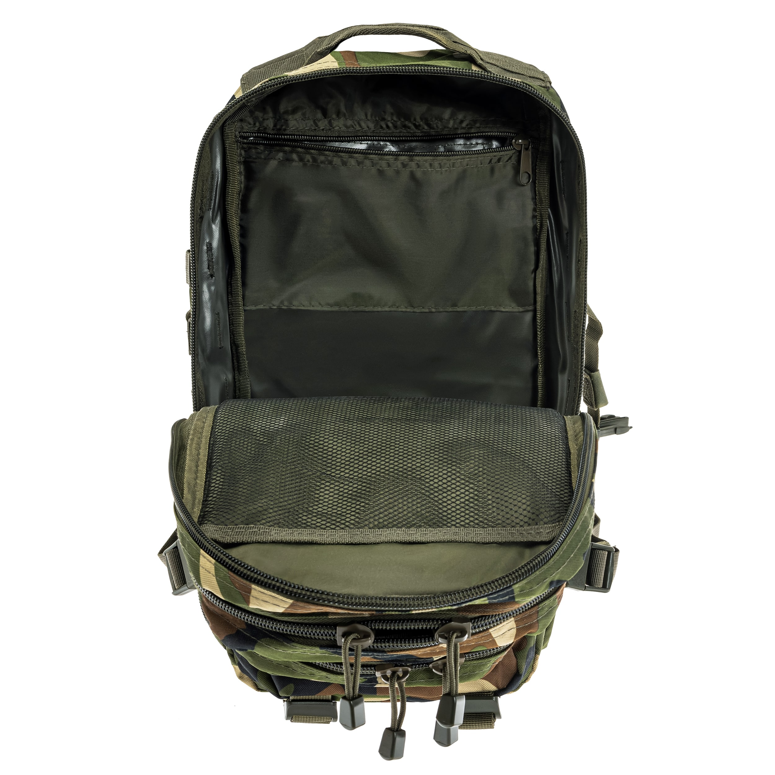 Batoh Mil-Tec Assault Pack Small 20 l – Woodland