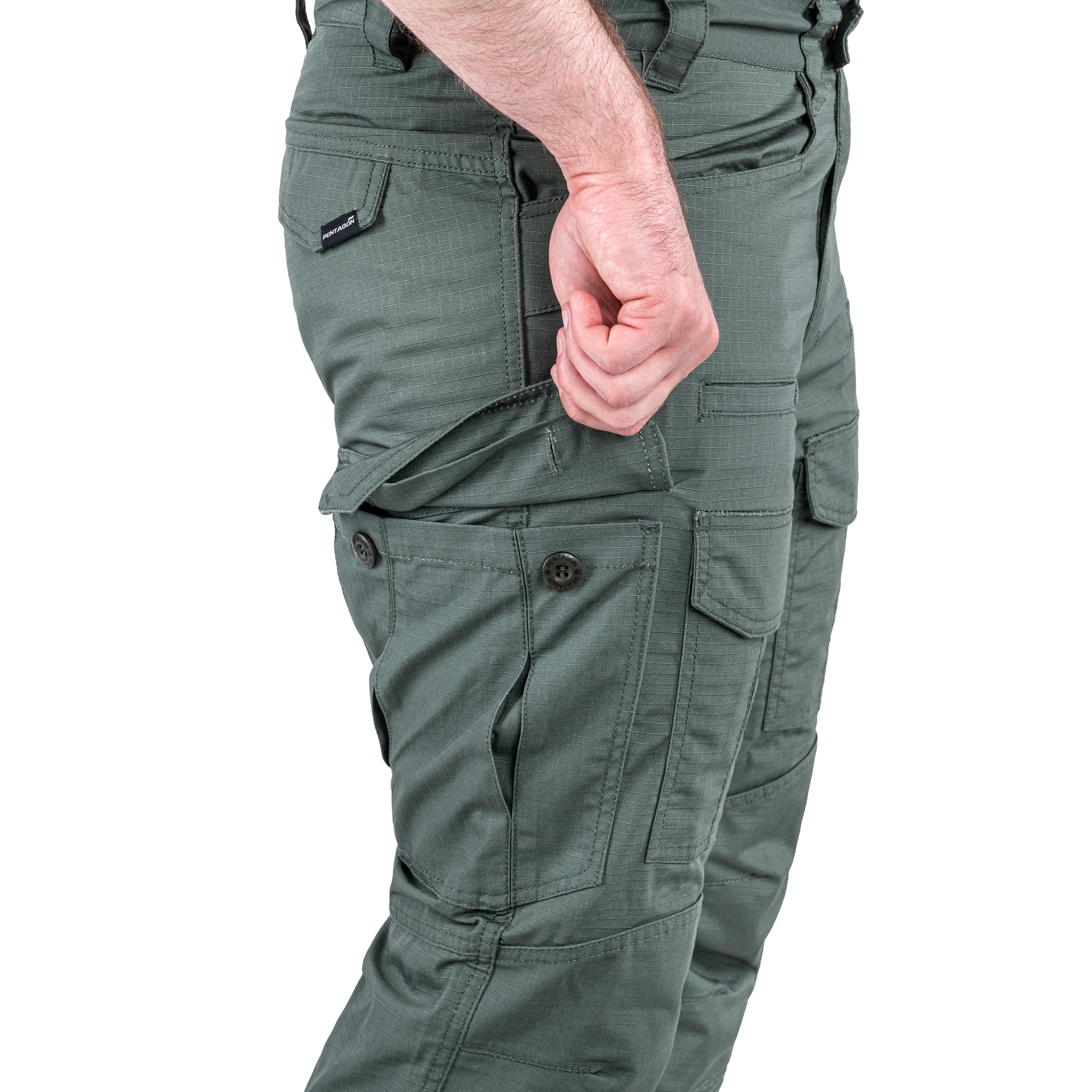 Kalhoty Pentagon Lycos – Camo Green