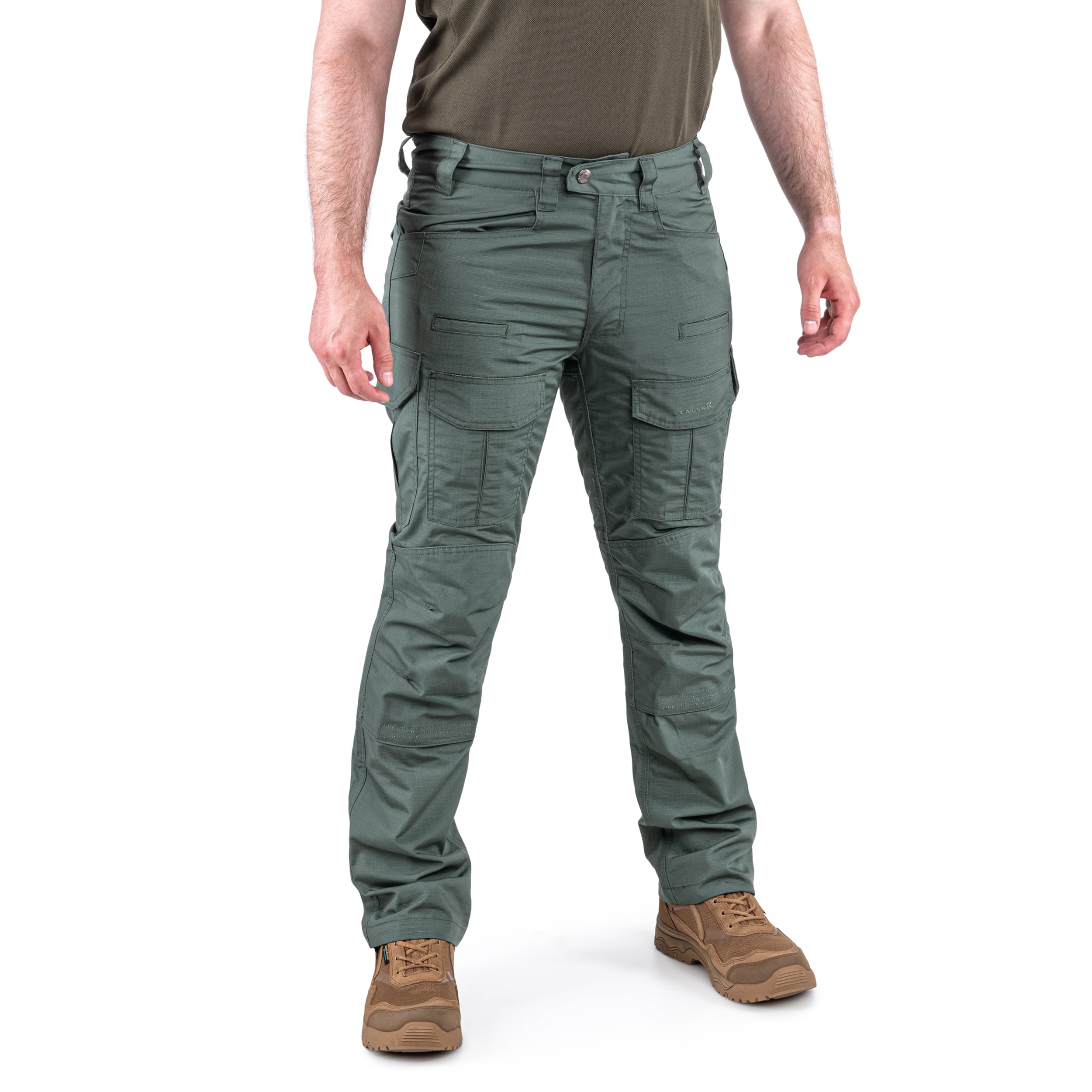 Kalhoty Pentagon Lycos – Camo Green