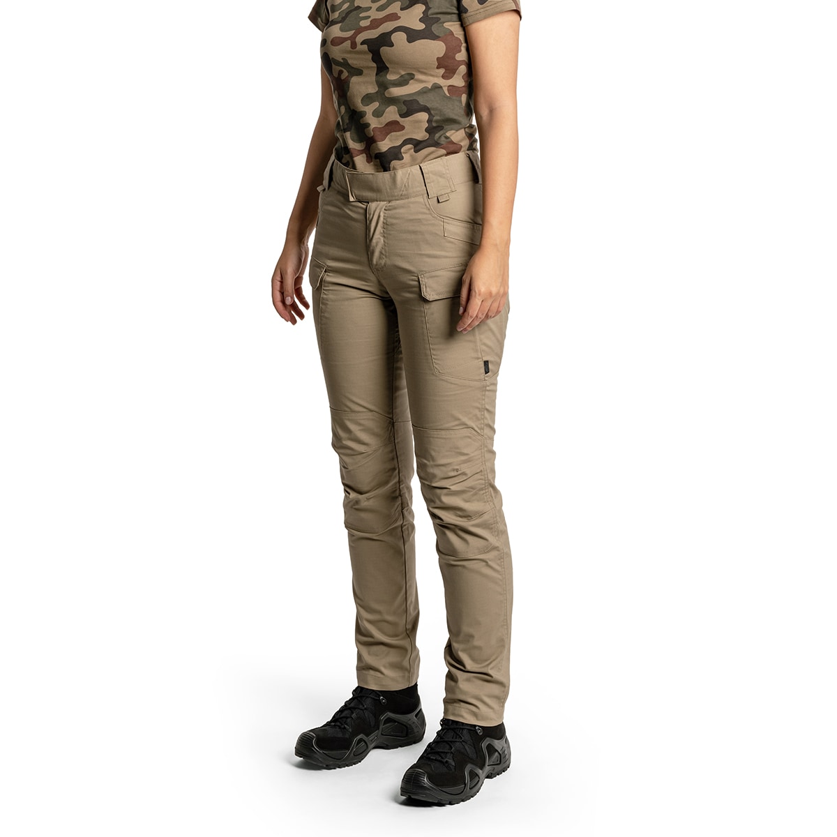 Dámské kalhoty Helikon-Tex Women’s UTP Resized PolyCotton Rip-Stop – Khaki