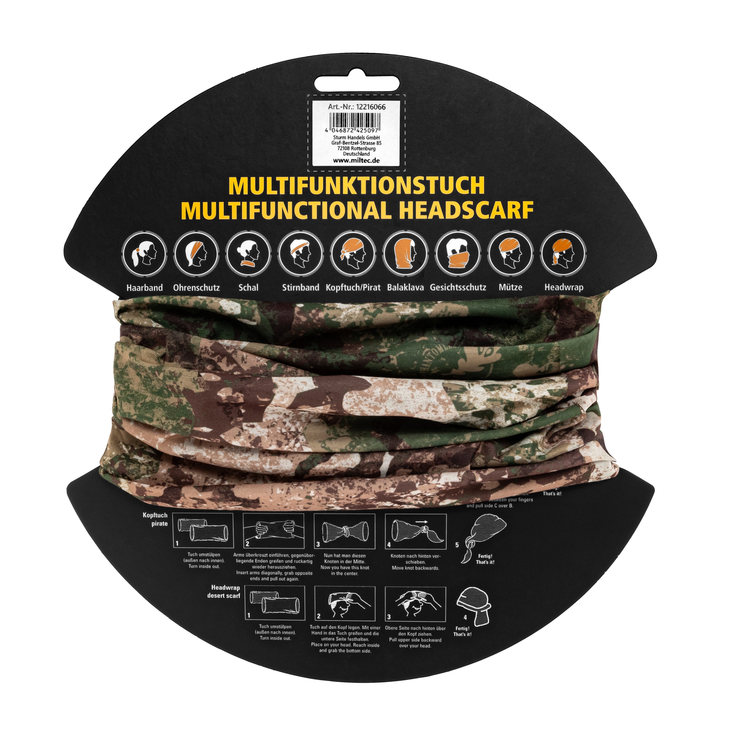 Multifunkční šátek Mil-Tec - Phantomleaf WASP I Z2