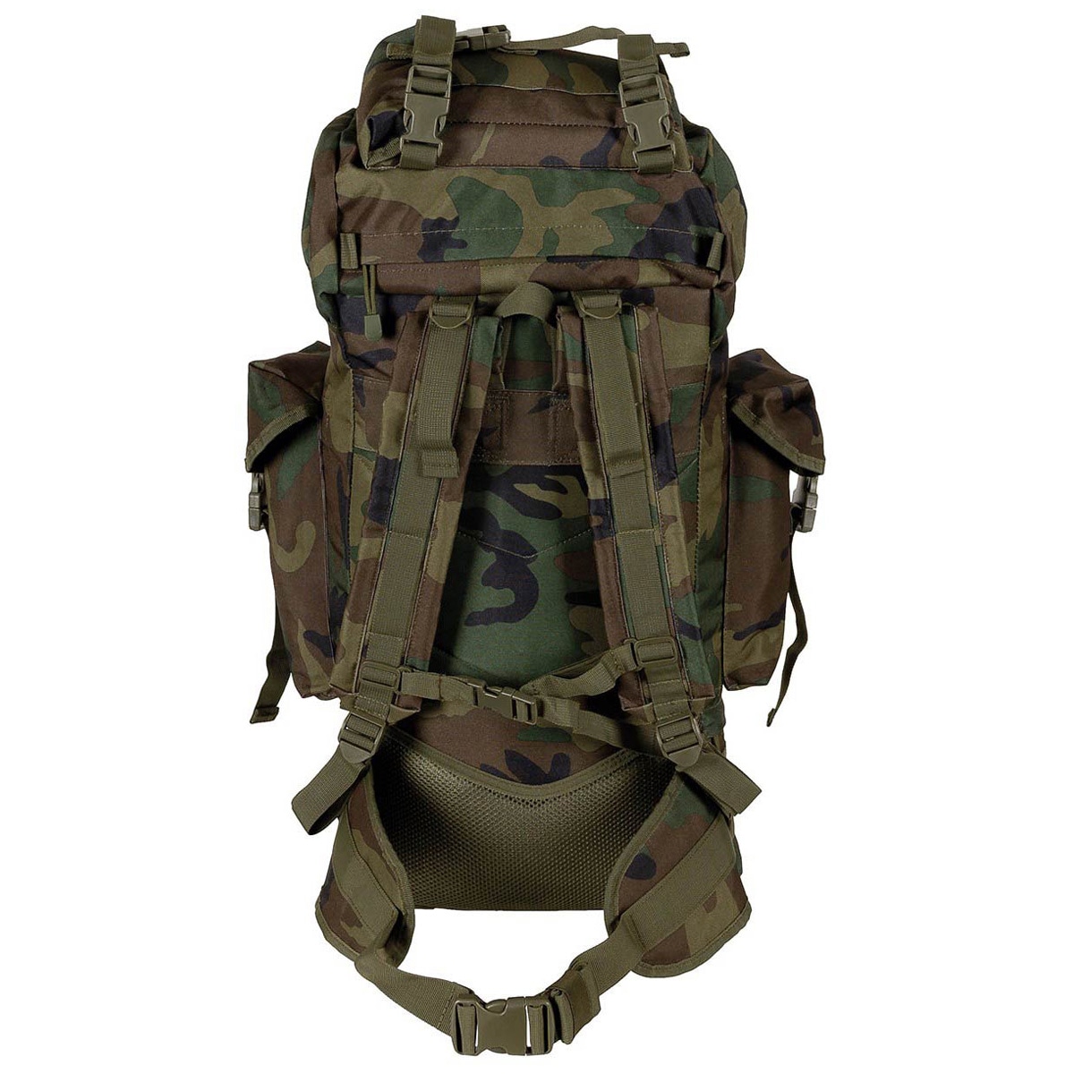 Batoh MFH BW Combat MOLLE 65 l – Woodland