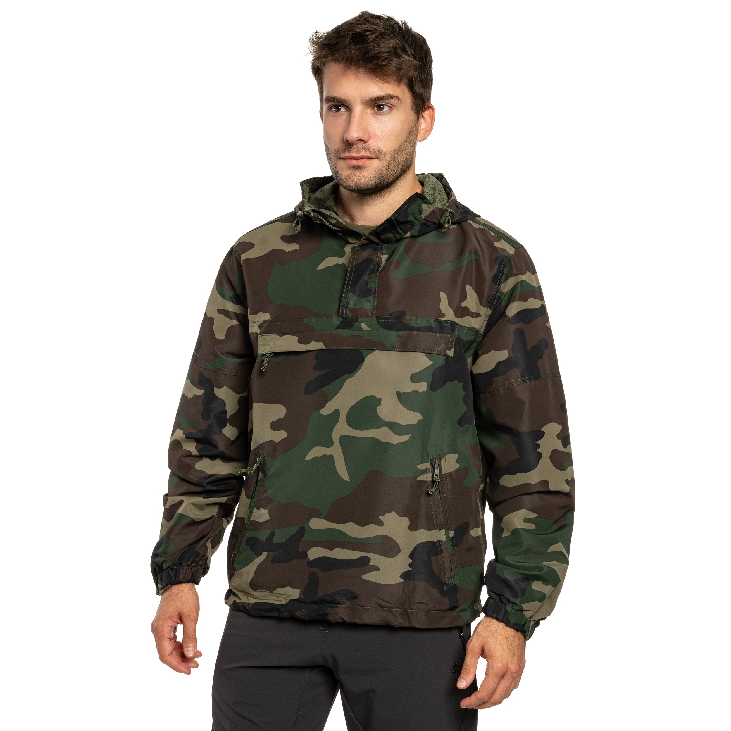 Bunda Brandit Summer Windbreaker - Woodland