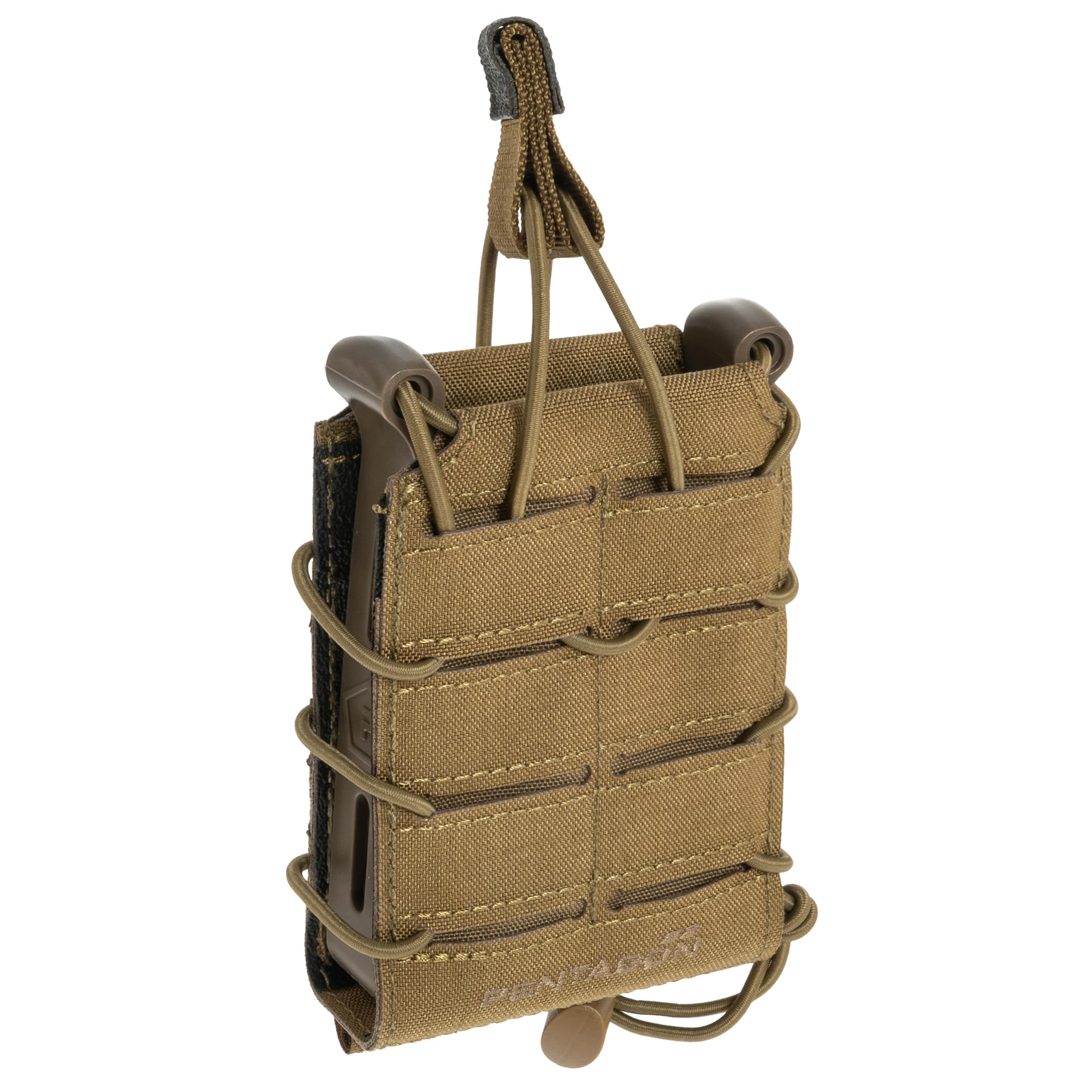 Otevřená smuke Pentagon Elpis Mag Pouch na zásobník do M4/G3 - Coyote