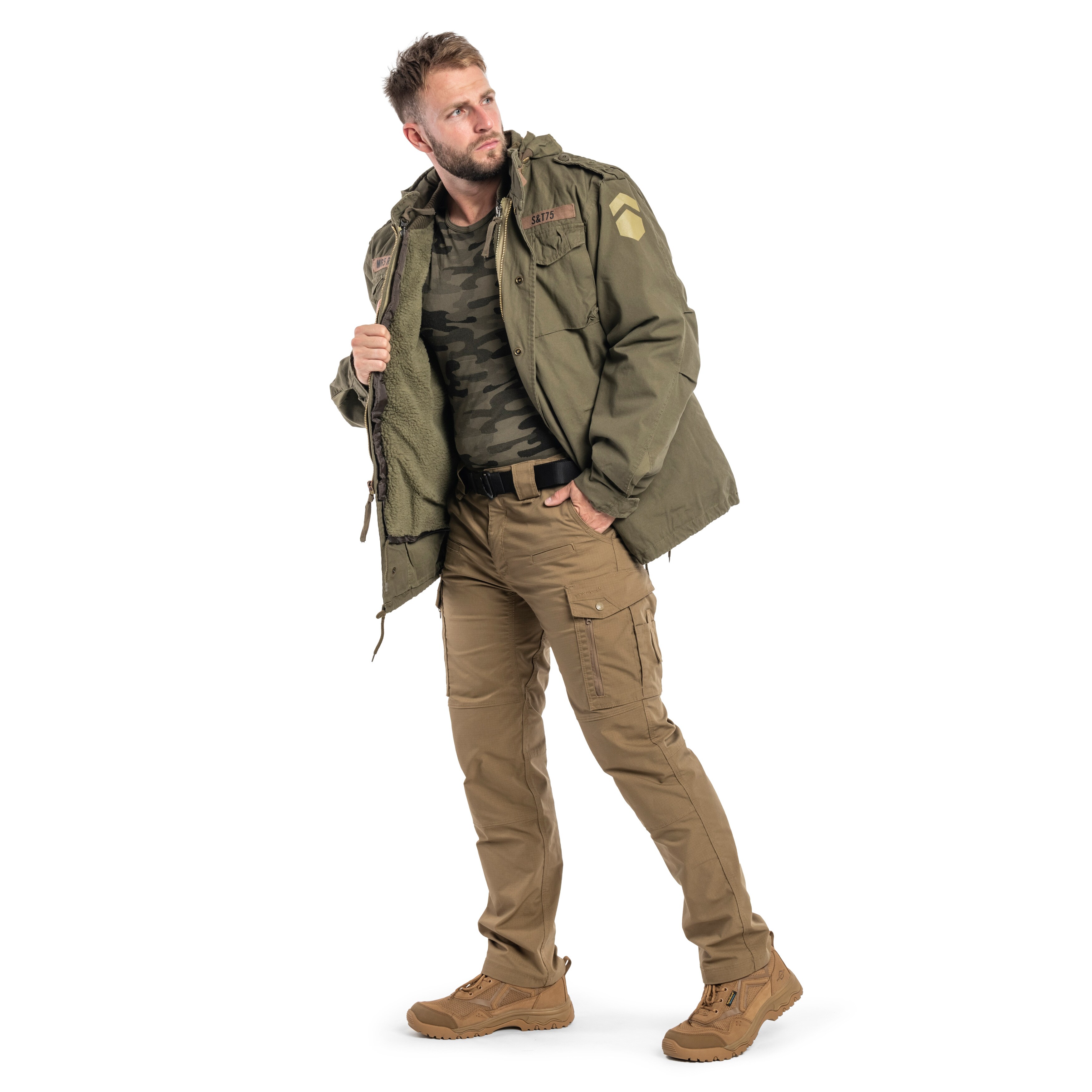 Bunda Surplus M65 Giant Regiment - Olive