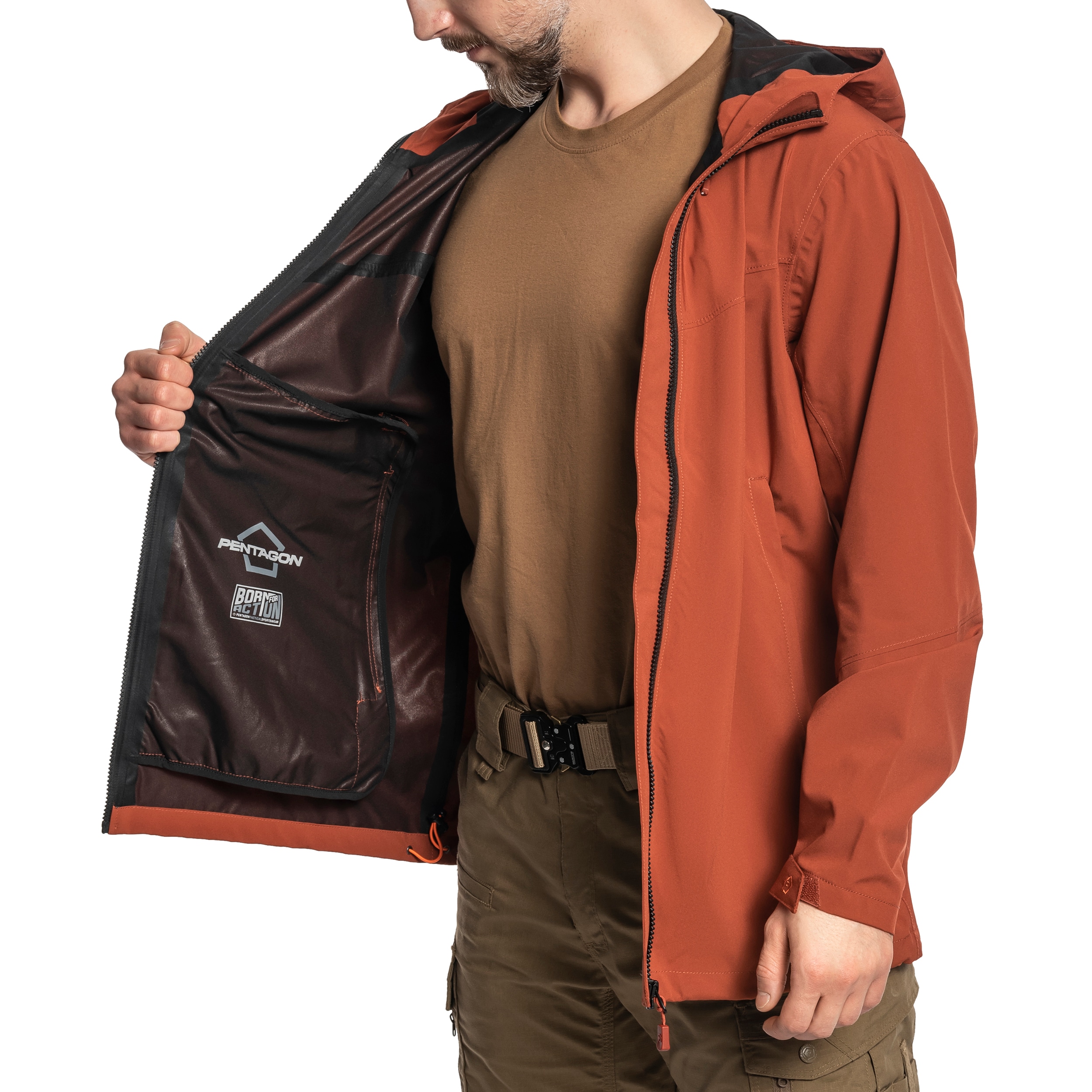 Bunda Pentagon Monlite - Maroon Red