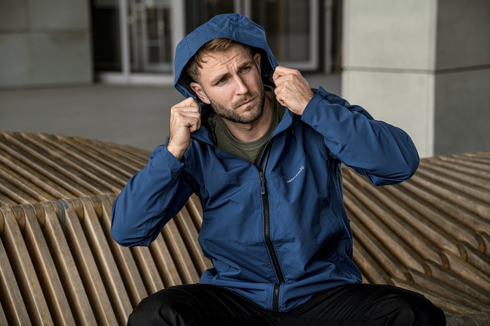 Bunda Pentagon Monlite - Raf Blue