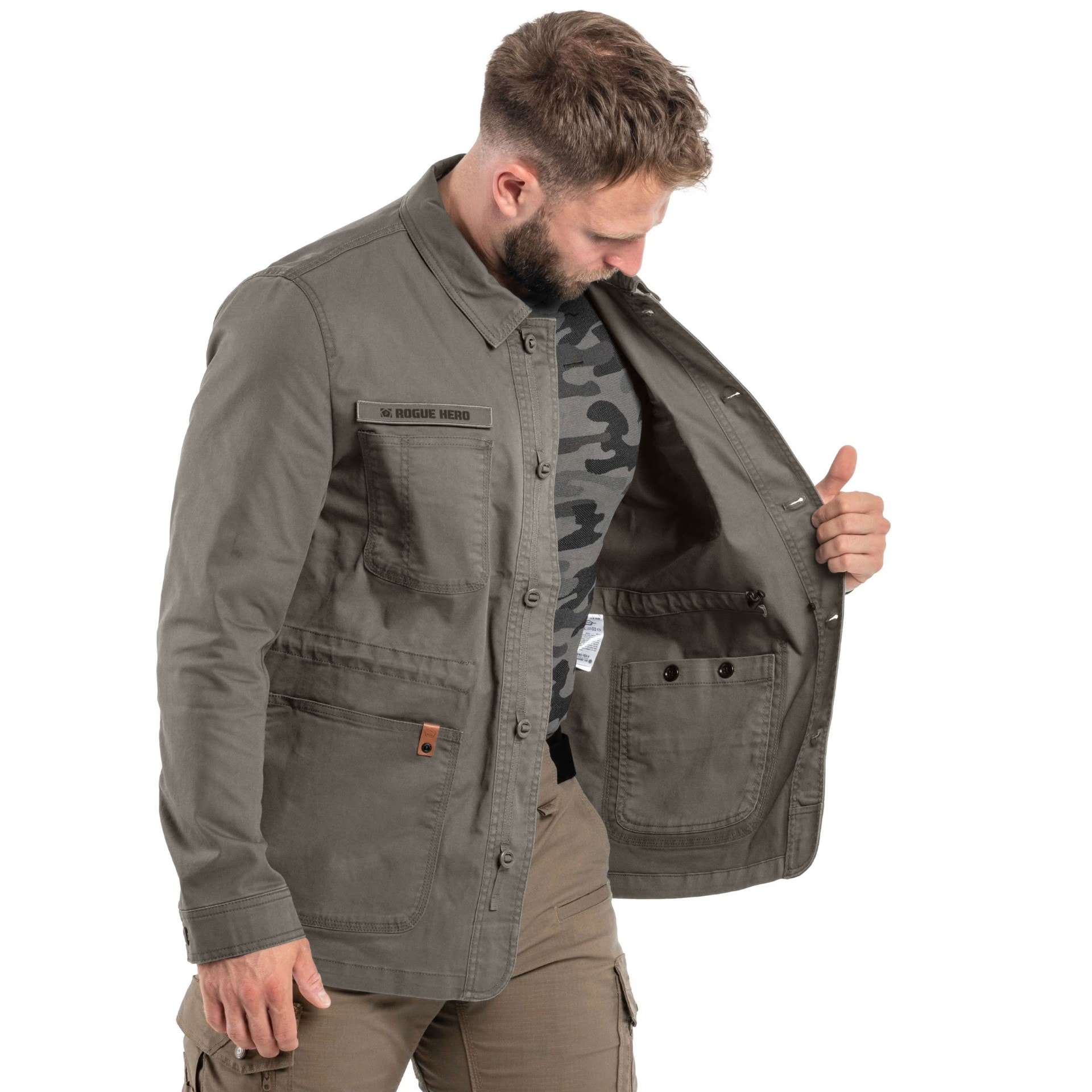 Bunda Pentagon Rogue Hero - Cinder Grey