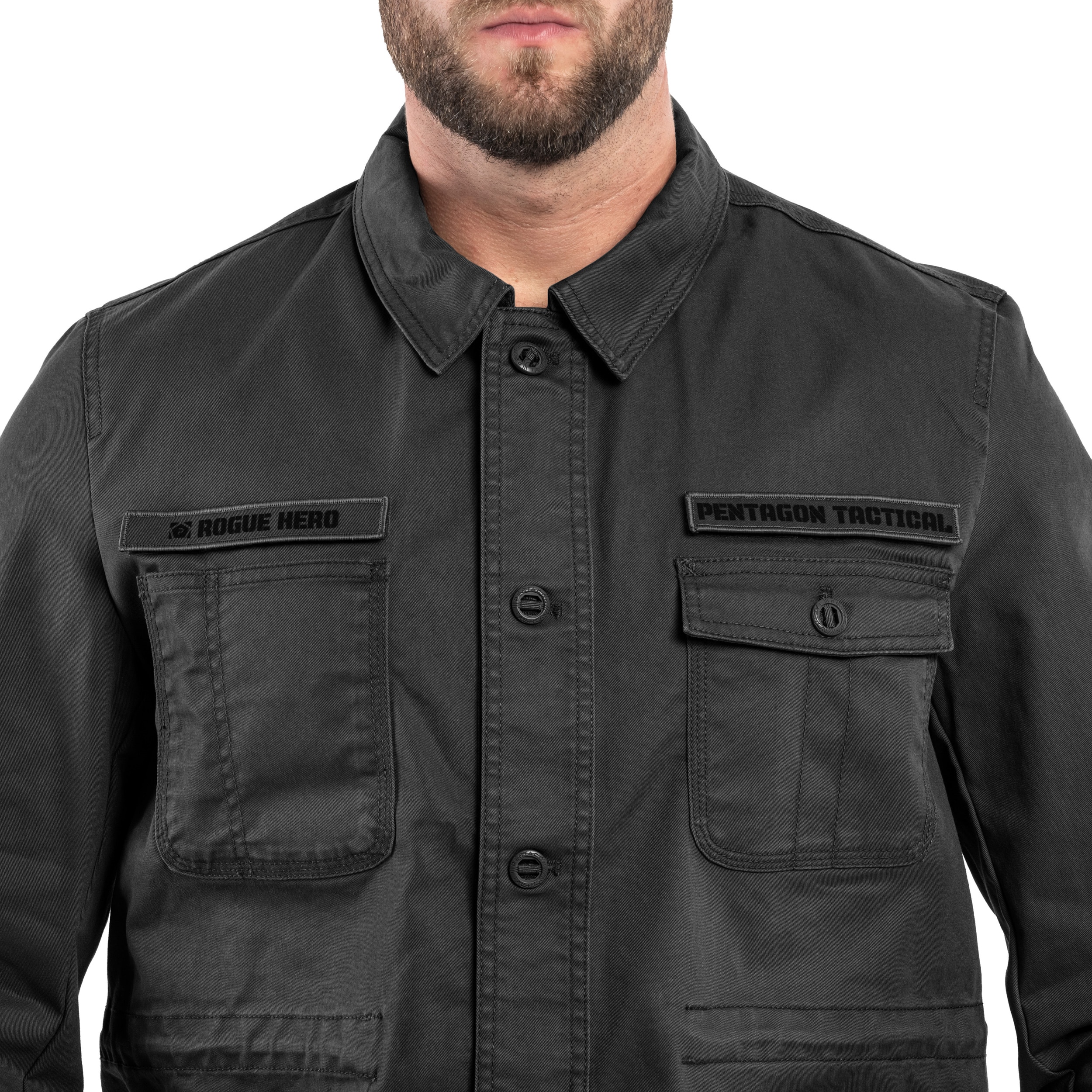 Bunda Pentagon Rogue Hero - Black