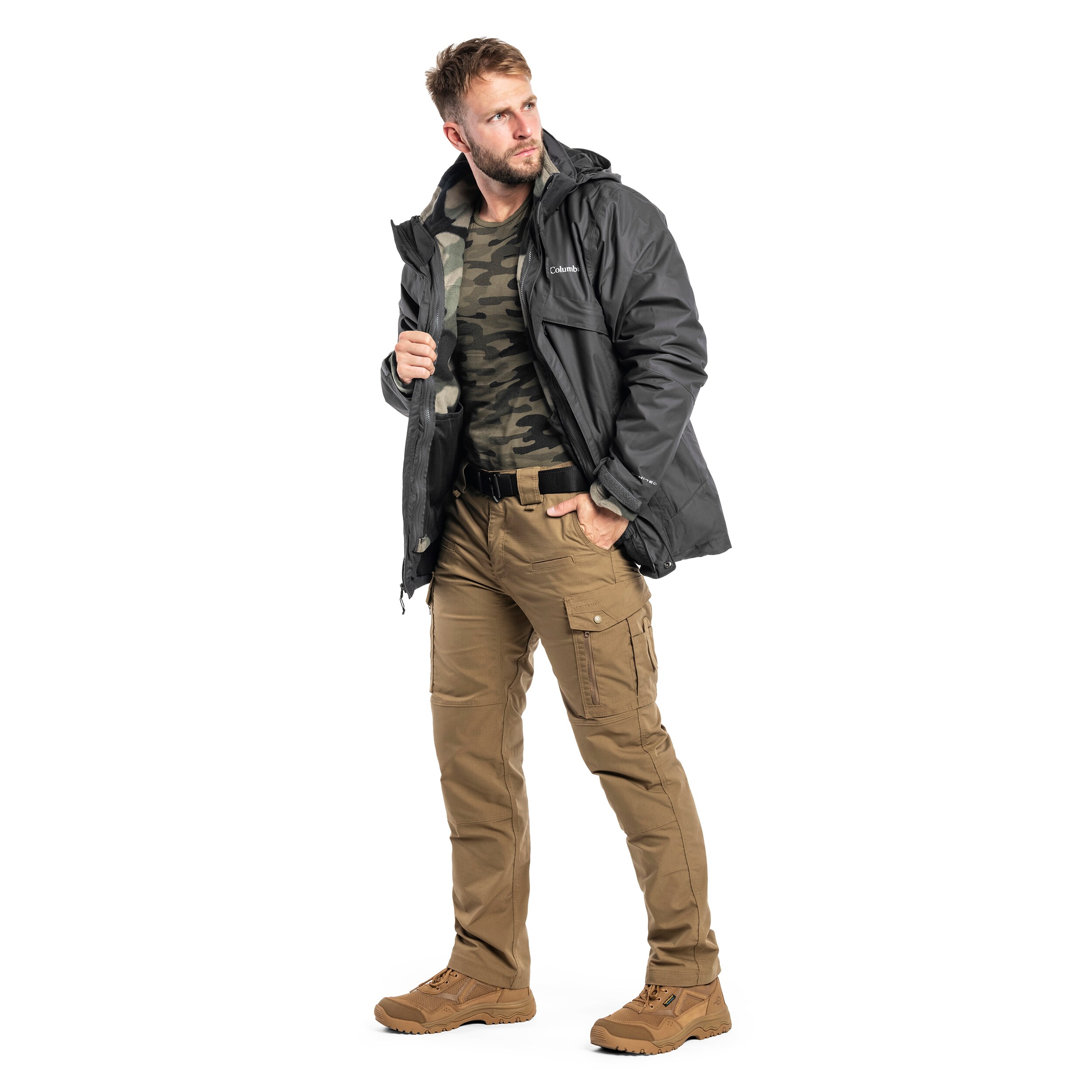 Bunda Columbia Bugaboo II Fleece Interchange - Shark