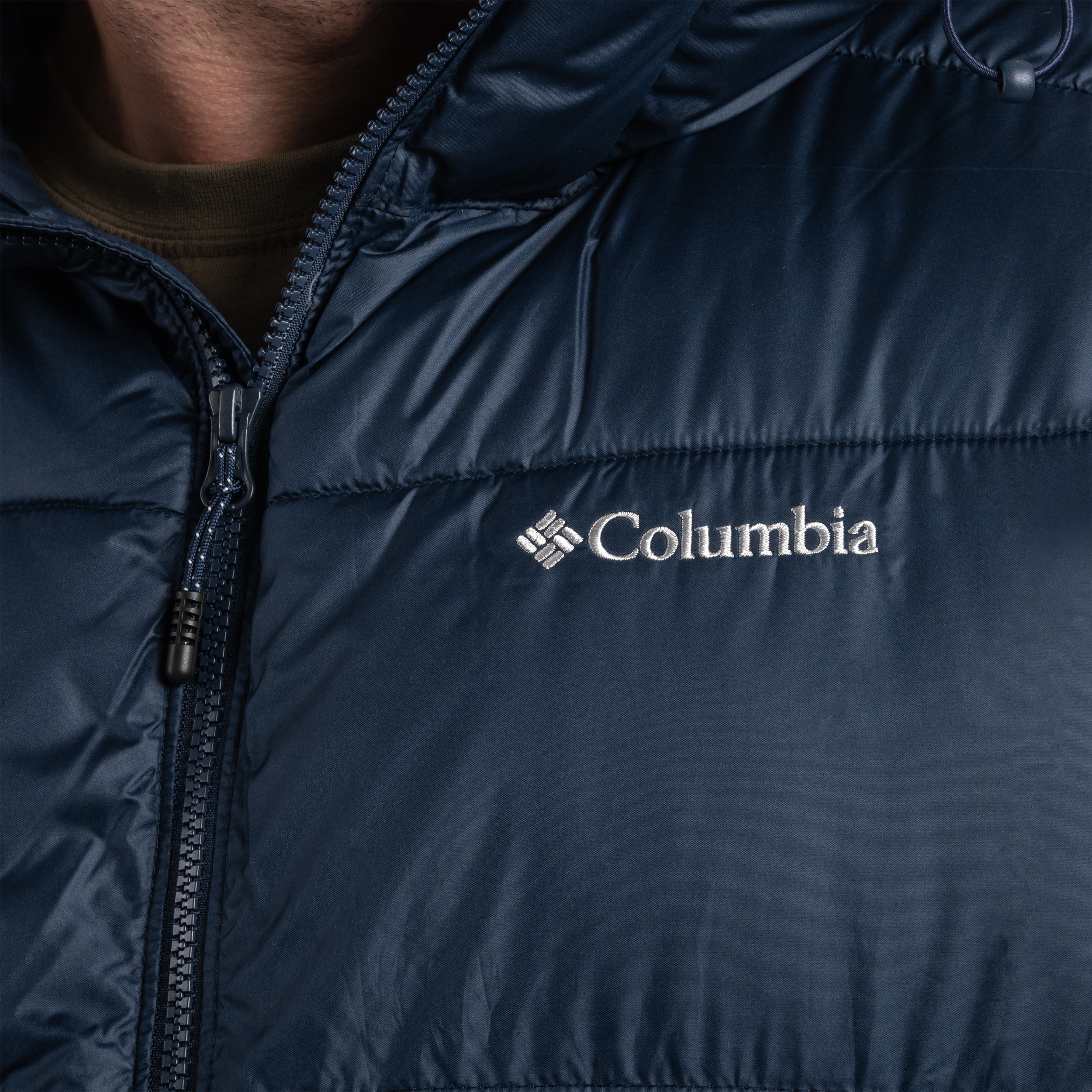 Bunda Columbia Pike Lake II Hooded - Collegiate Navy