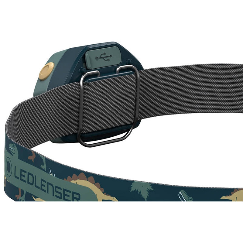 Svítilna čelová Ledlenser KidLed 4R Green - 40 lumenů