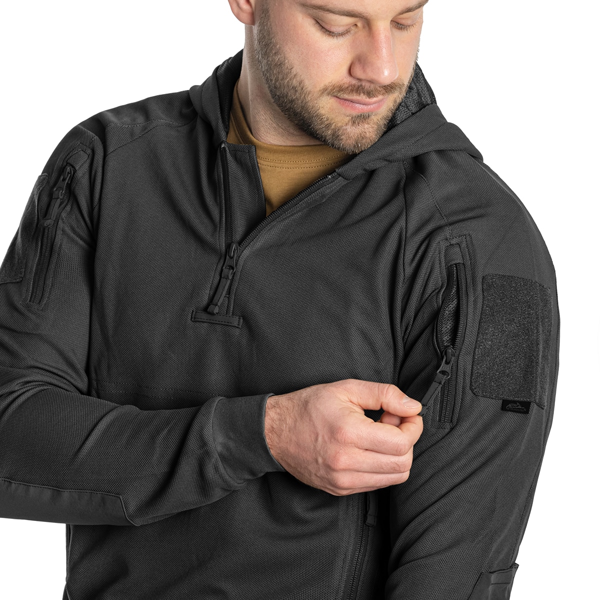 Mikina Helikon-Tex Range Hoodie TopCool - Black