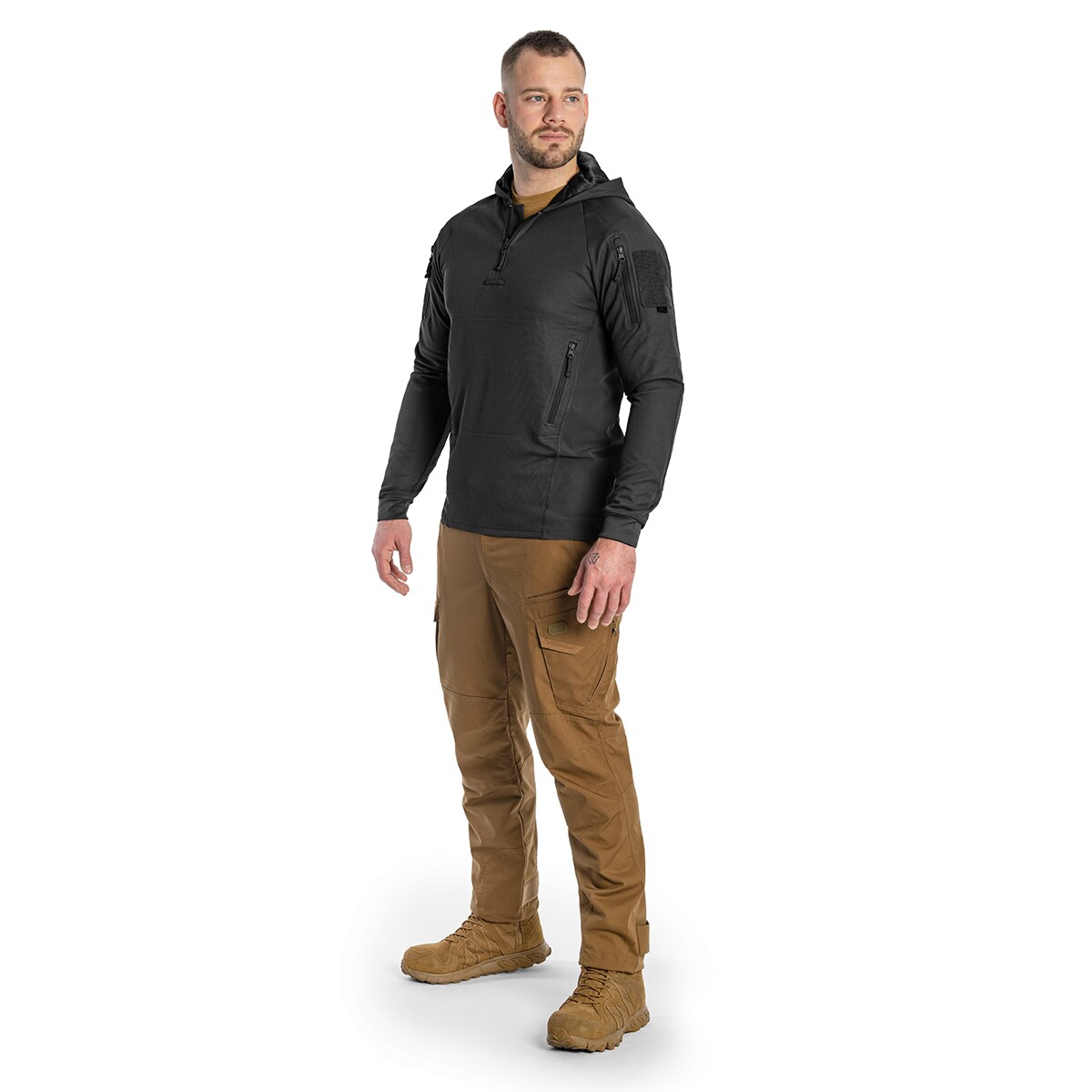 Mikina Helikon-Tex Range Hoodie TopCool - Black