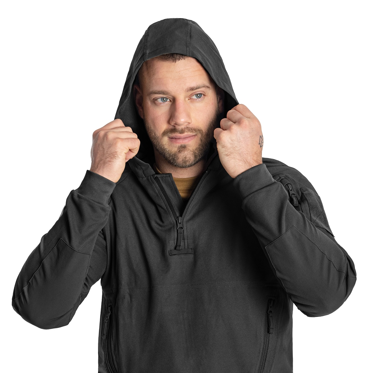 Mikina Helikon-Tex Range Hoodie TopCool - Black