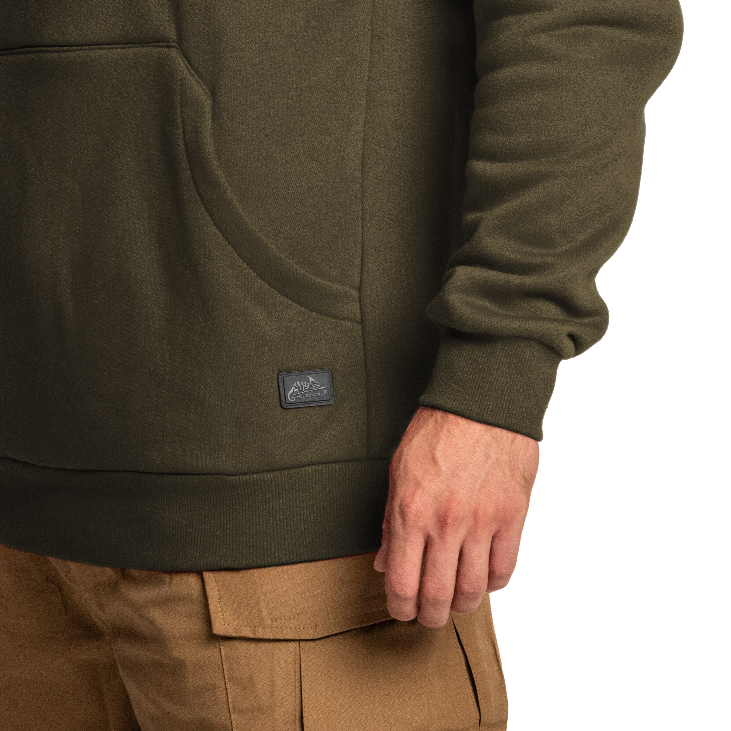 Mikina Helikon-Tex Urban Tactical Hoodie Lite Kangaroo - Green