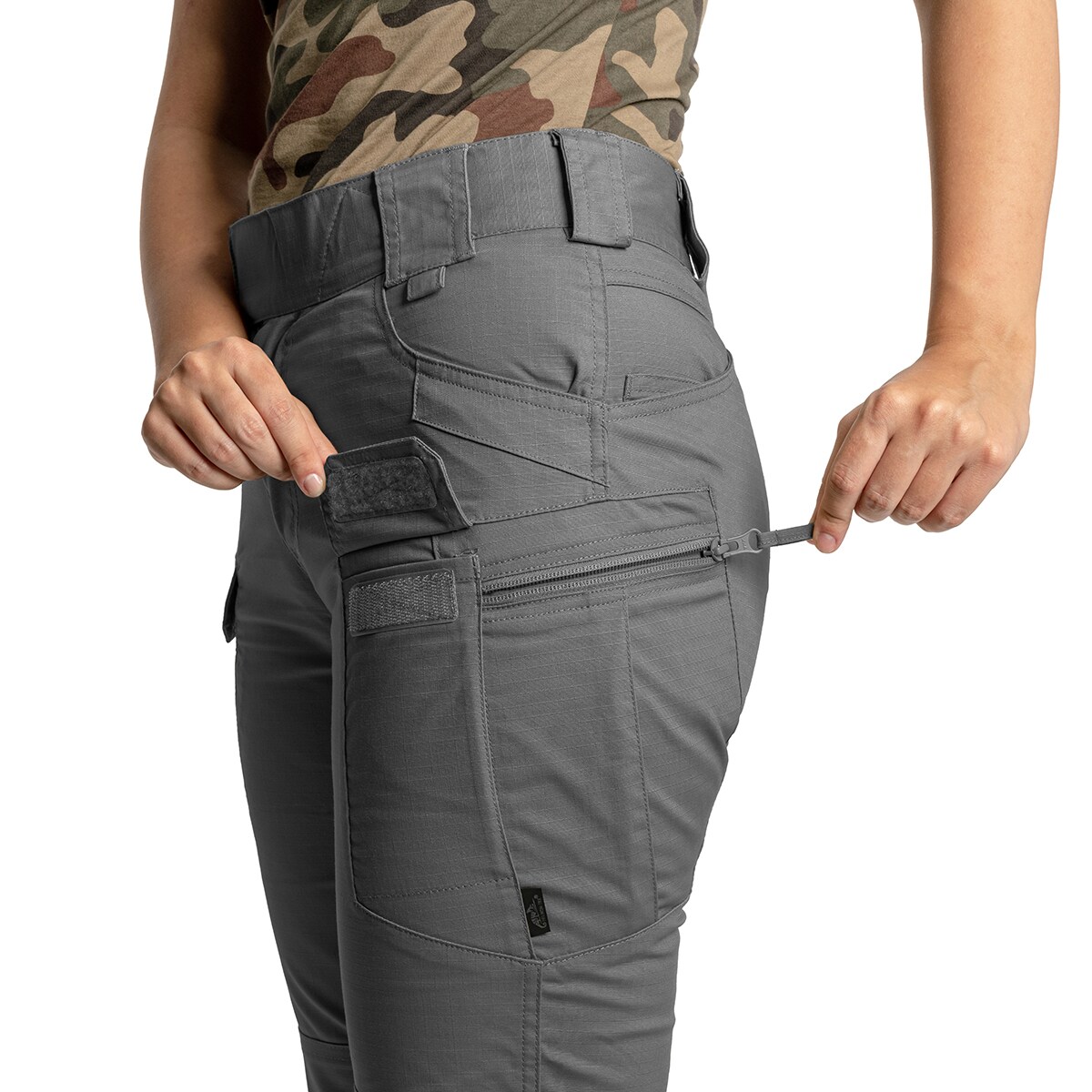 Dámské kalhoty Helikon-Tex Women’s UTP Resized PolyCotton Rip-Stop – Shadow Grey