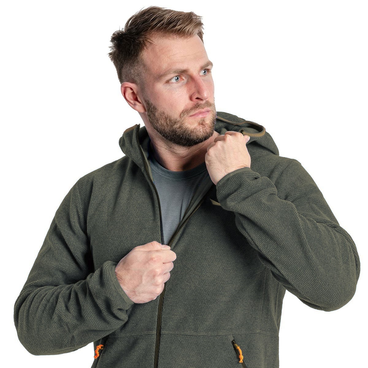 Fleecová mikina Salewa Nuvolo Polarlite - Olive
