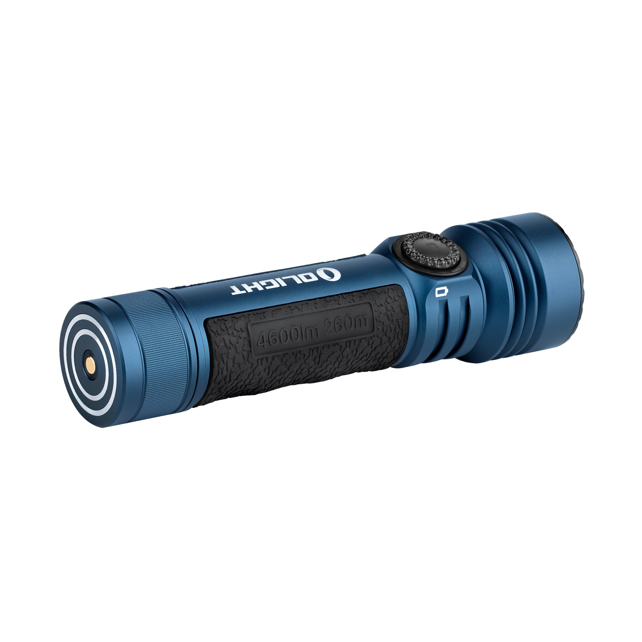 Taktická a pátrací svítilna Olight Seeker 4 Pro Cool White Midnight Blue - 4600 lumenů