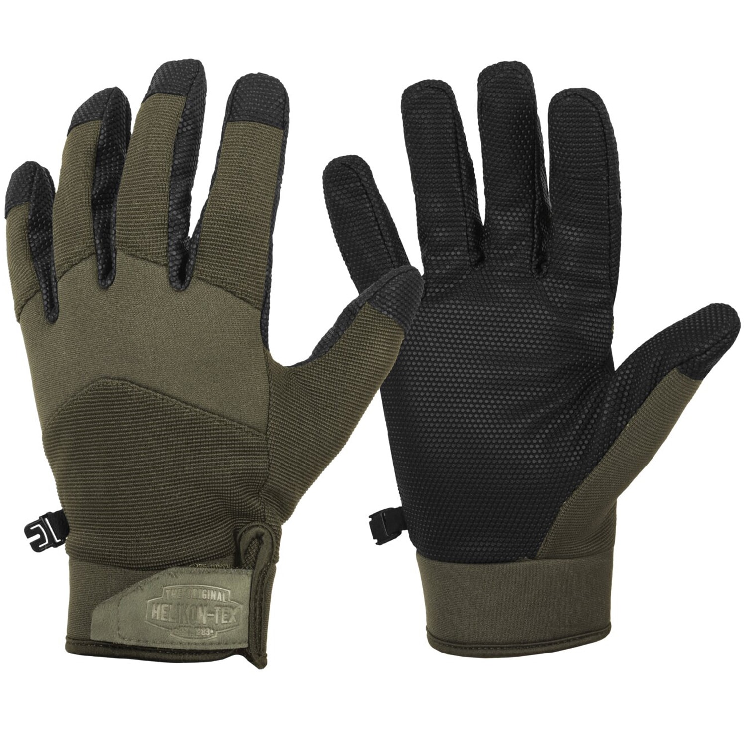 Rukavice Helikon-Tex Impact Duty Winter Mk2 - Olive Green/Black