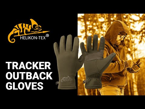 Rukavice Helikon-Tex Tracker Outback Gloves - Olive Green
