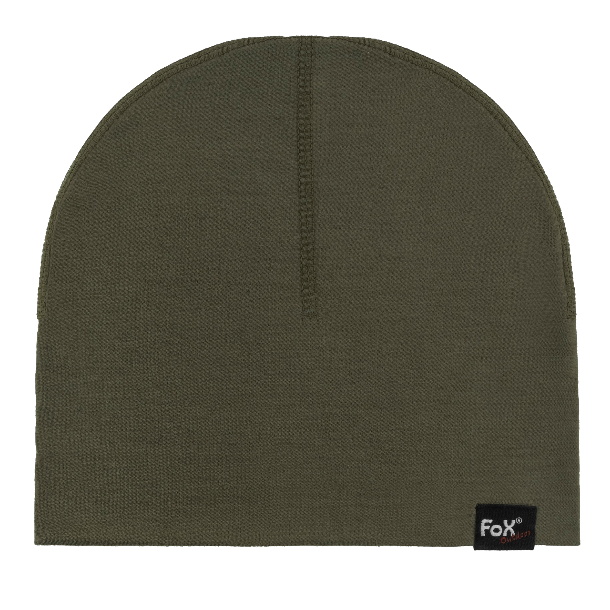 Zimní čepice MFH Fox Outdoors Merino Lite Olive