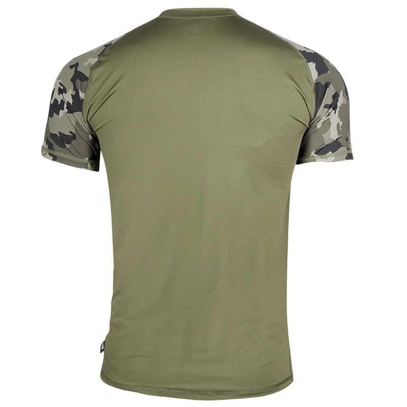 Termoaktivní tričko  Rough Radical Furious Army - Khaki/Moro