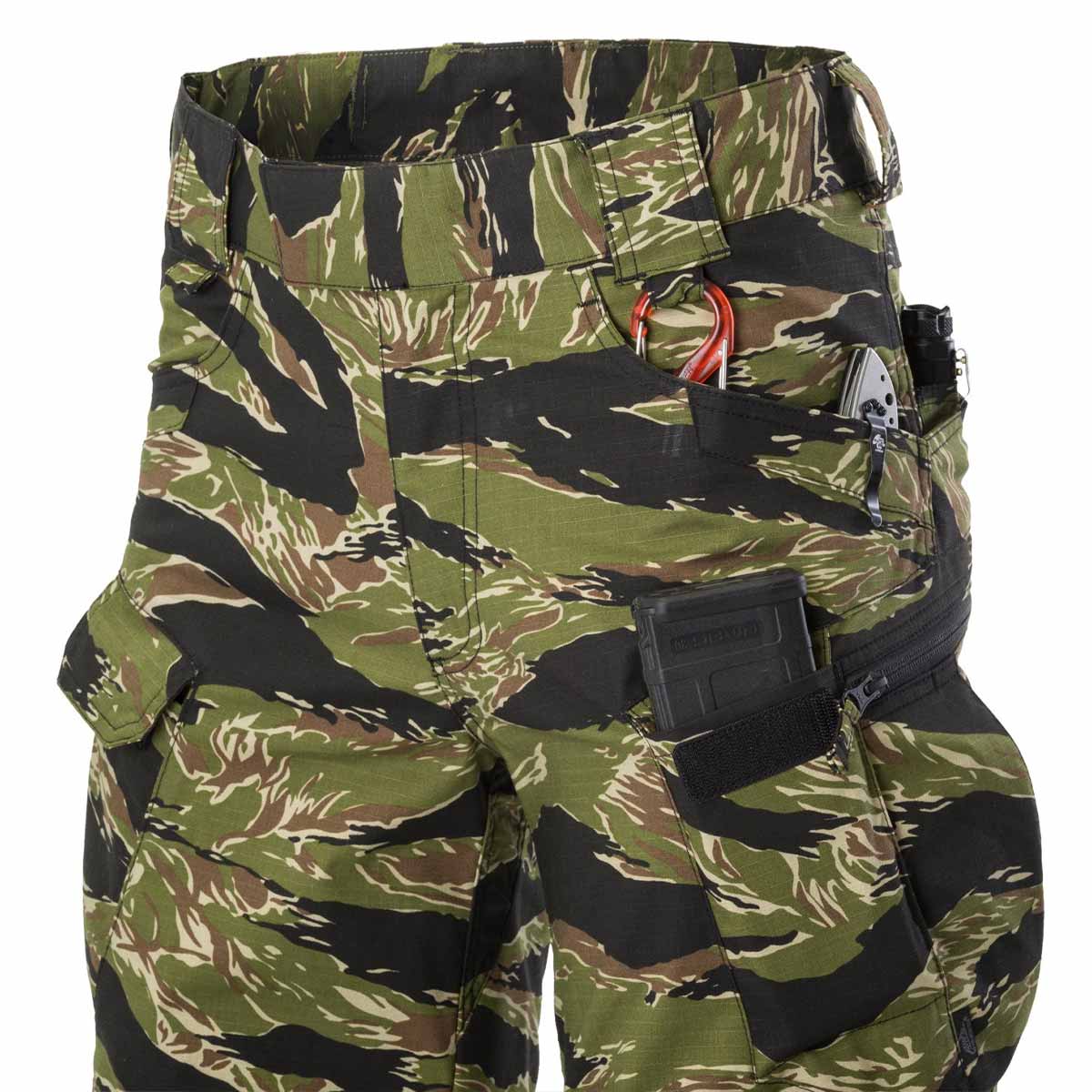 Kalhoty Helikon-Tex UTP PolyCotton Stretch Rip-Stop – Tiger Stripe + pásek