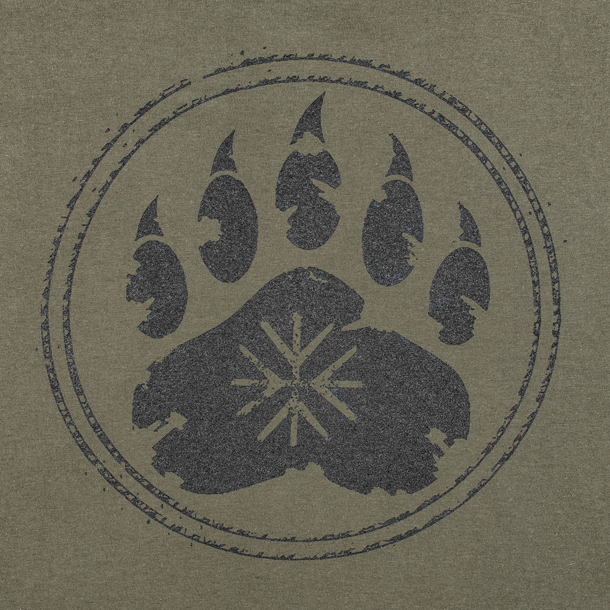 Tričko TigerWood Szepty Puszczy - zelené