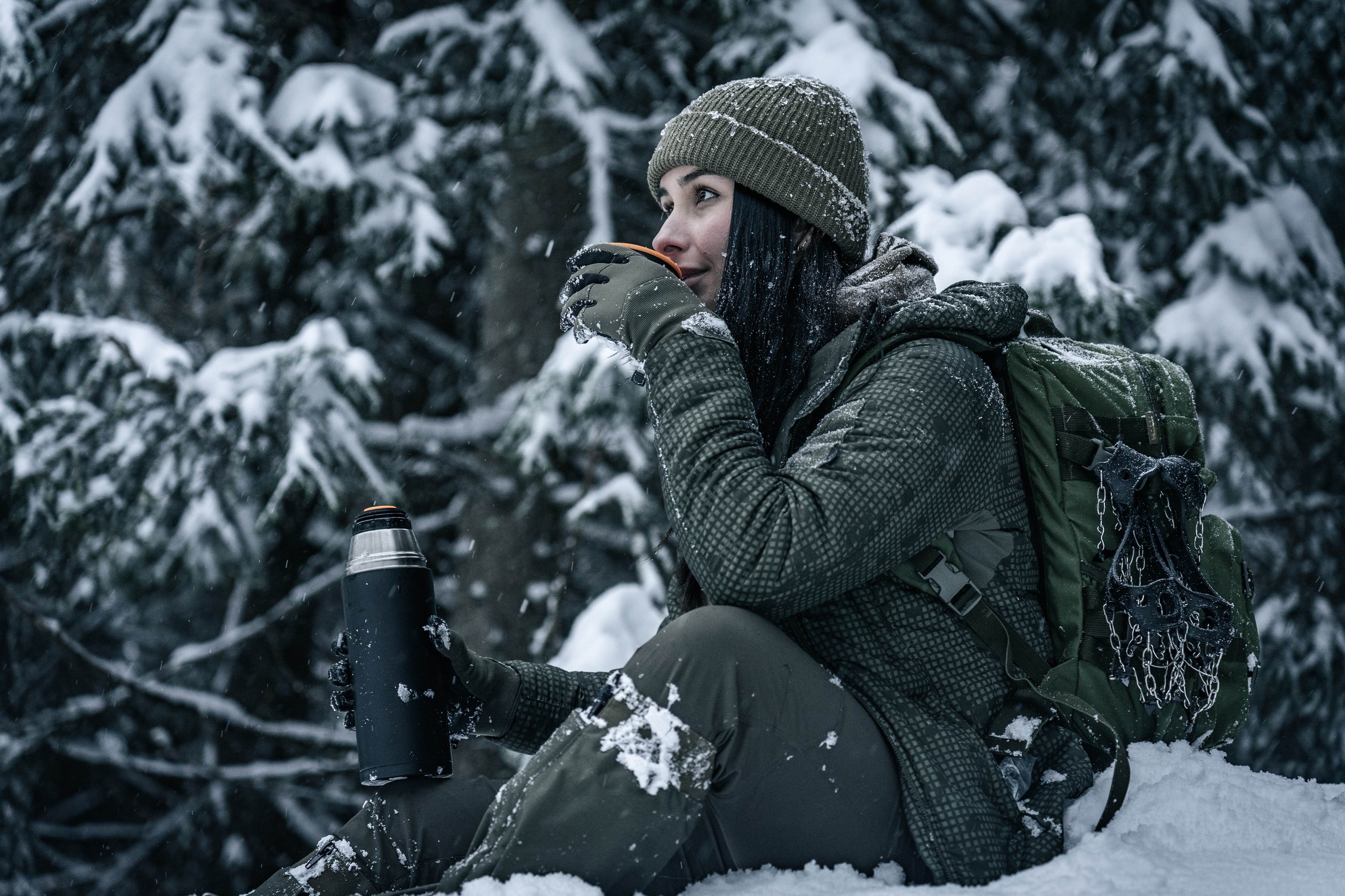 Termoska Esbit Vacuum Flask 1 l - Black