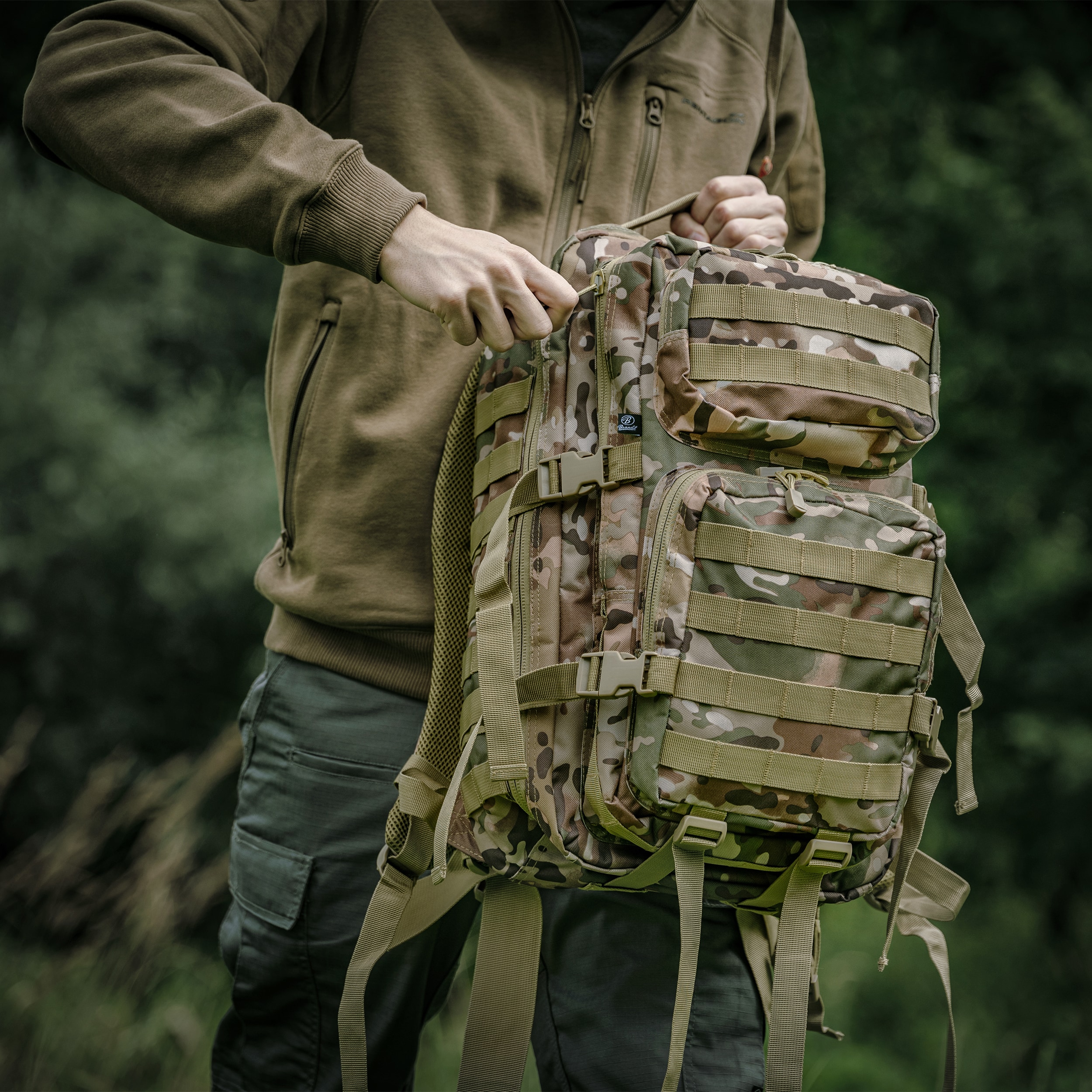 Batoh Brandit US Cooper 40 l – MC Camo