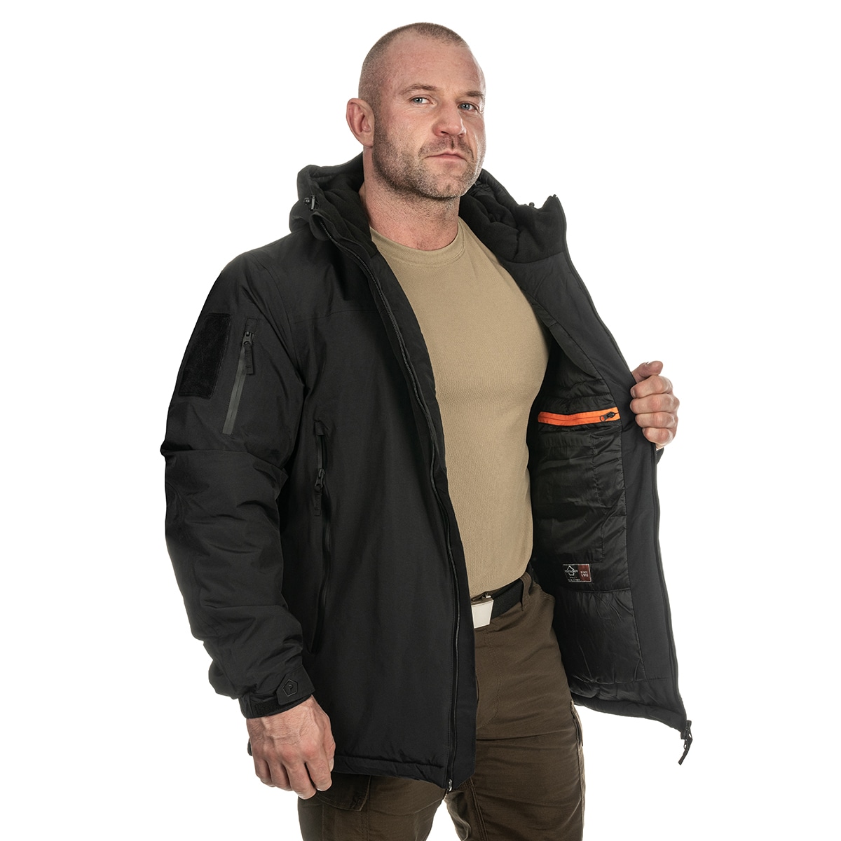 Bunda Pentagon Hoplite Parka - Black